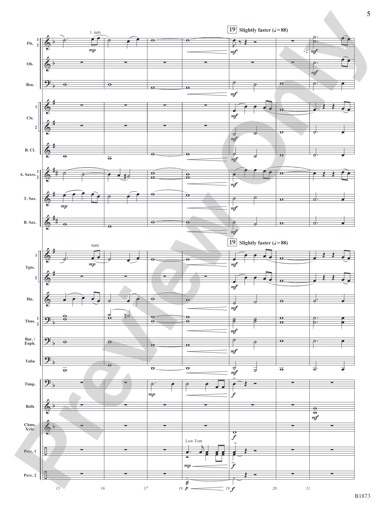 Evergreen Escapades: Concert Band Conductor Score & Parts