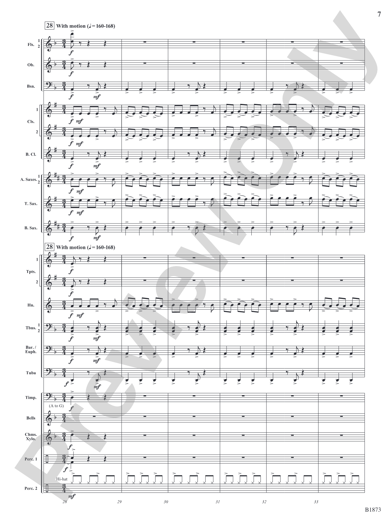 Evergreen Escapades: Concert Band Conductor Score & Parts