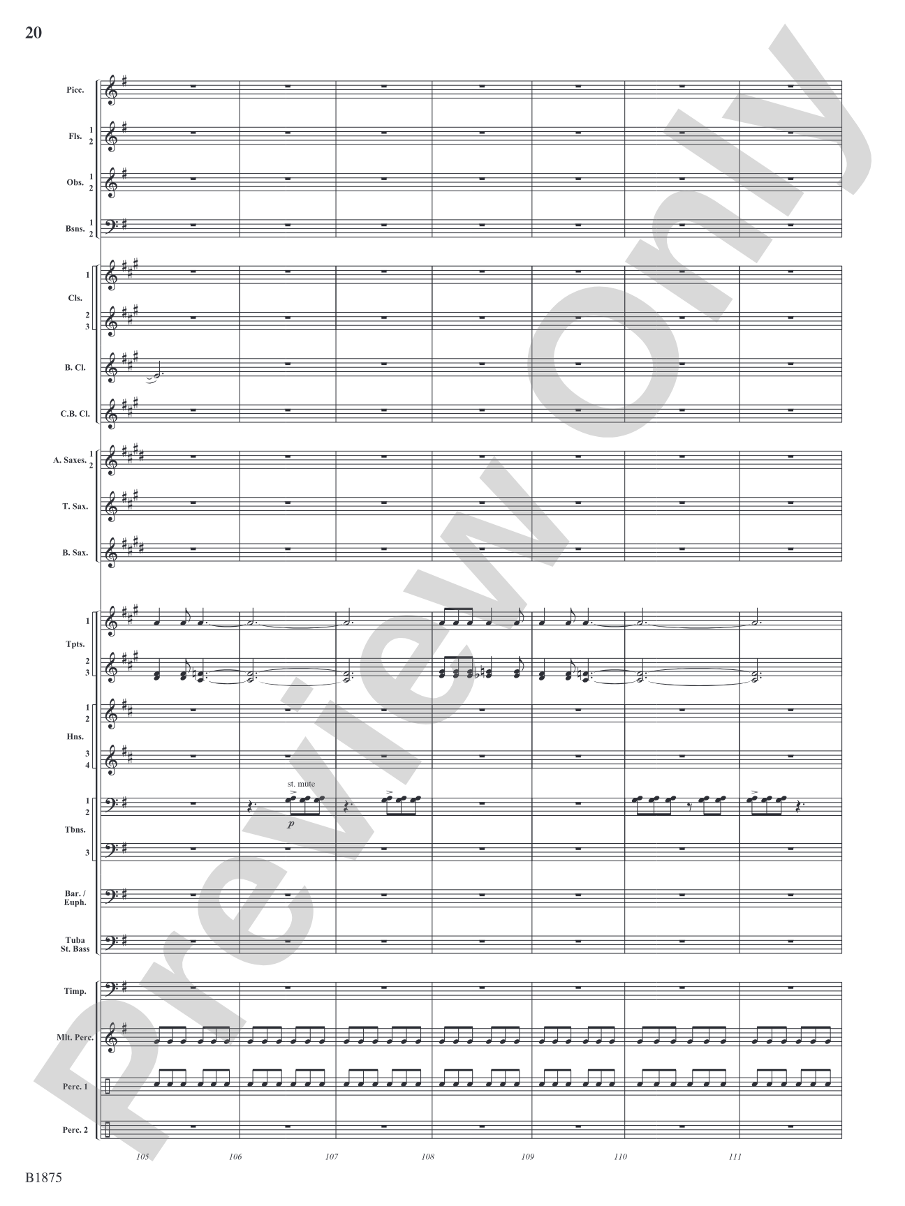 Fanfare Forza: Concert Band Conductor Score & Parts