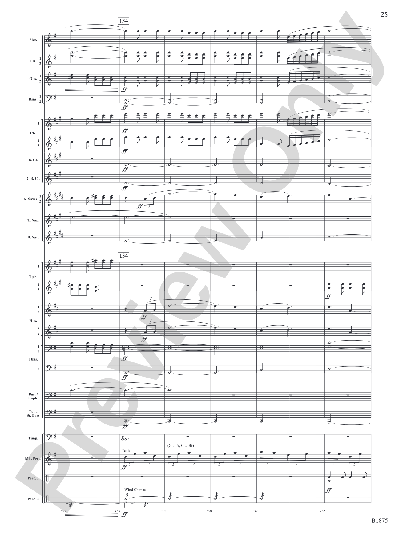 Fanfare Forza: Concert Band Conductor Score & Parts