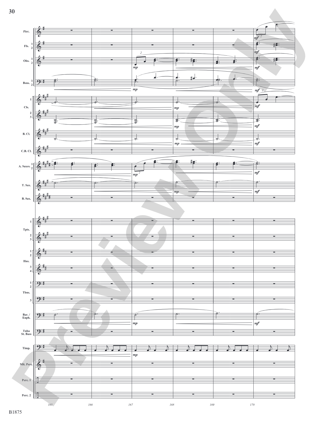 Fanfare Forza: Concert Band Conductor Score & Parts