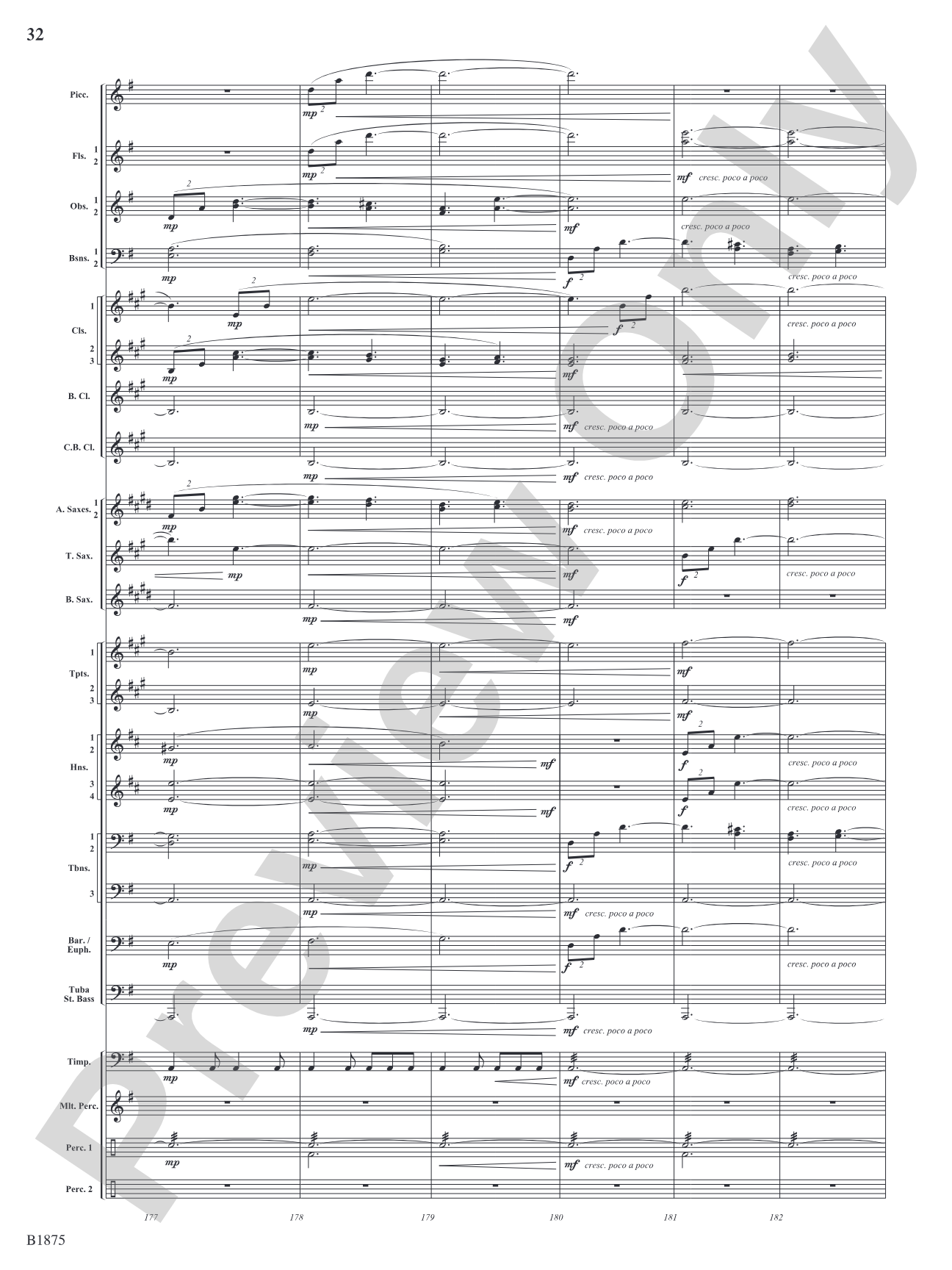 Fanfare Forza: Concert Band Conductor Score & Parts
