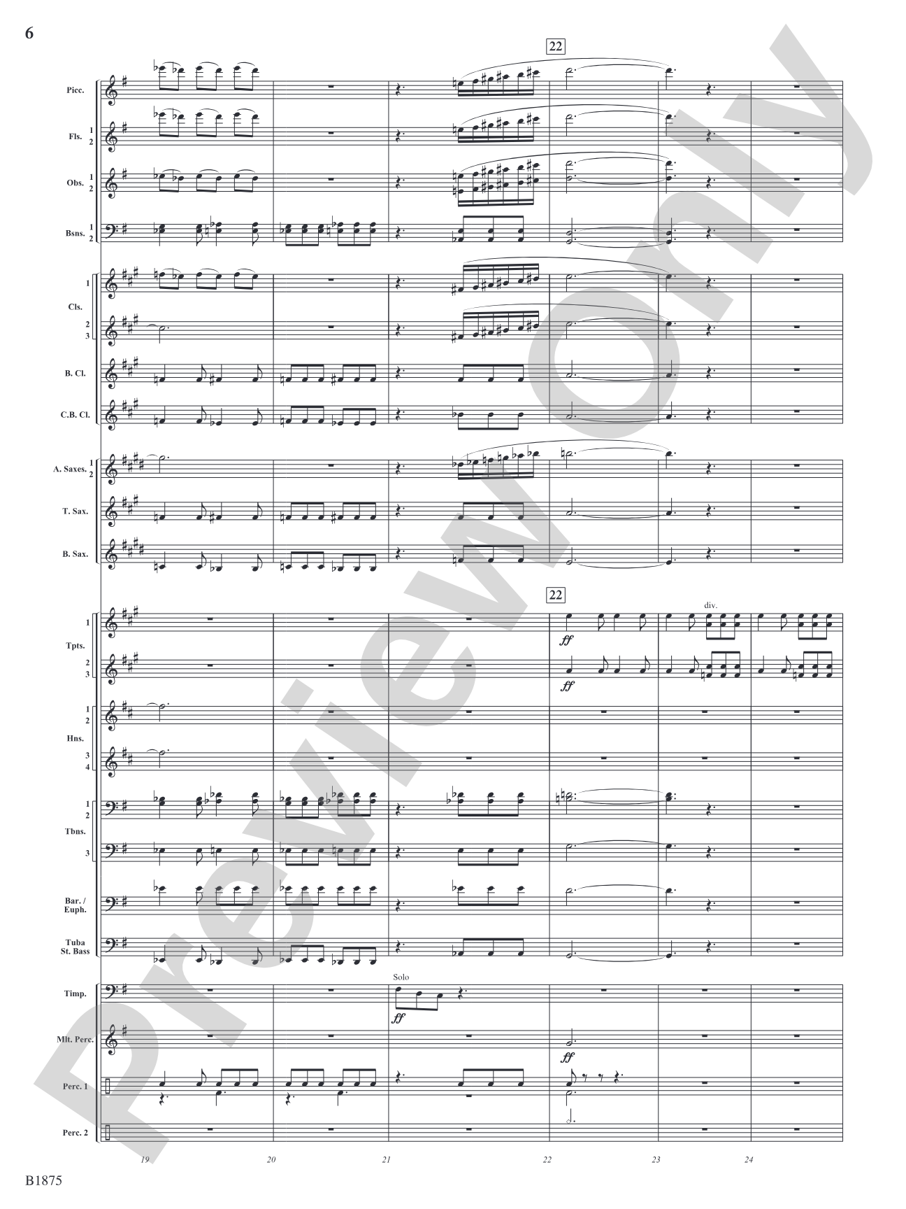 Fanfare Forza: Concert Band Conductor Score & Parts