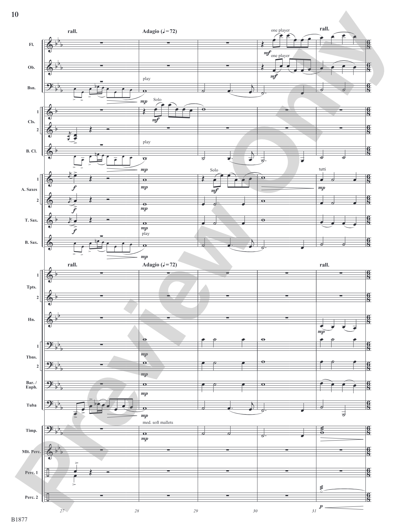 From Glen to Glen: Concert Band Conductor Score & Parts