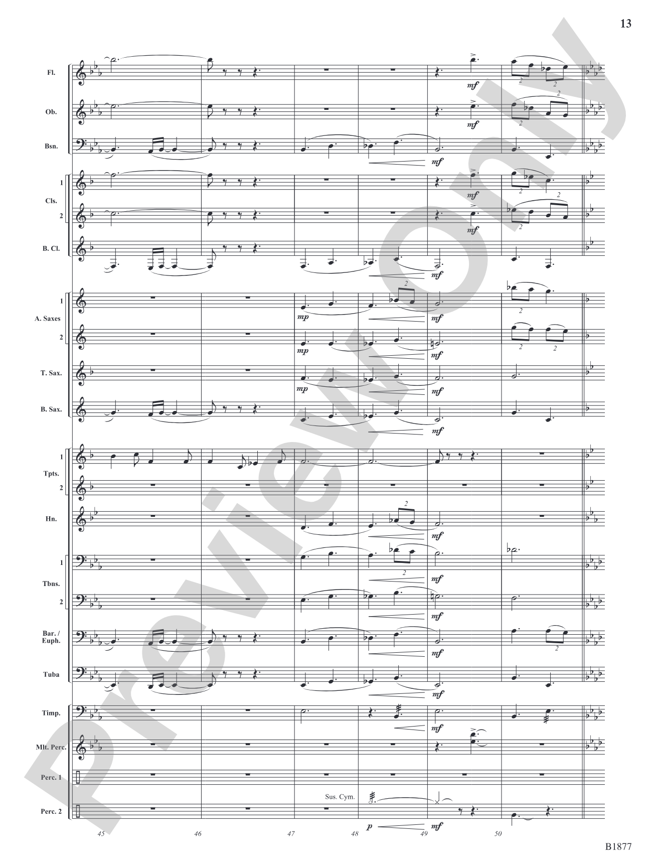 From Glen to Glen: Concert Band Conductor Score & Parts