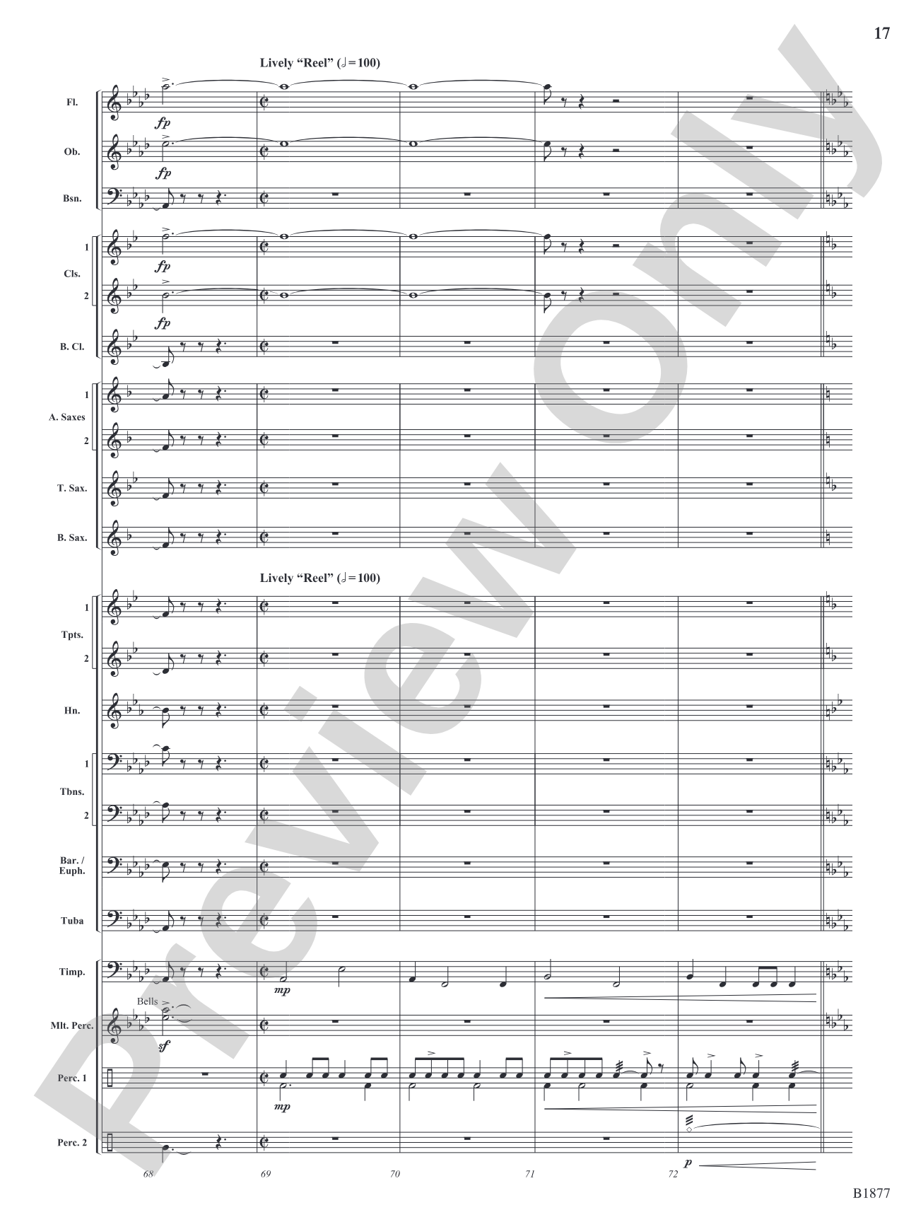 From Glen to Glen: Concert Band Conductor Score & Parts