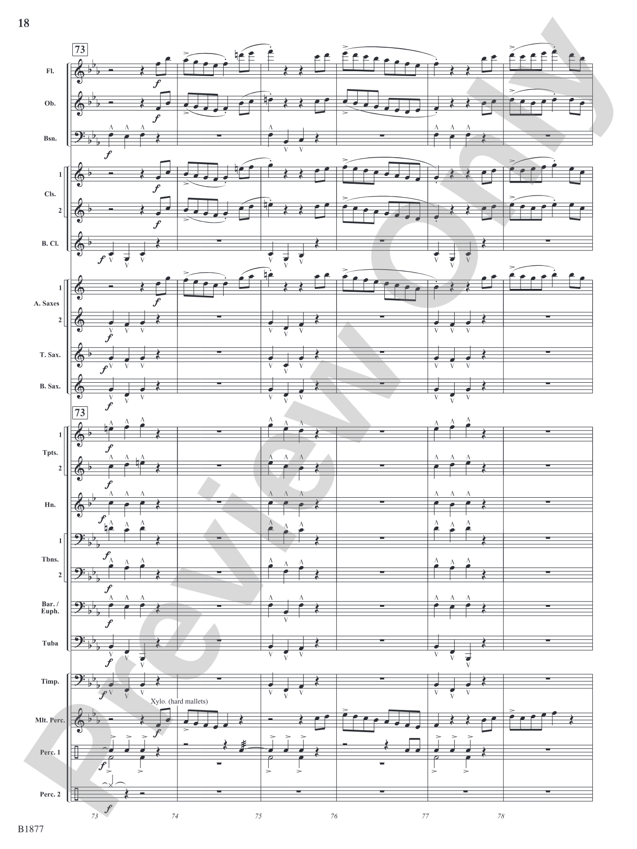 From Glen to Glen: Concert Band Conductor Score & Parts
