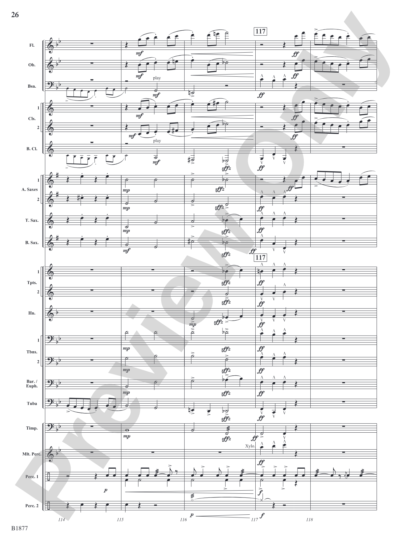 From Glen to Glen: Concert Band Conductor Score & Parts