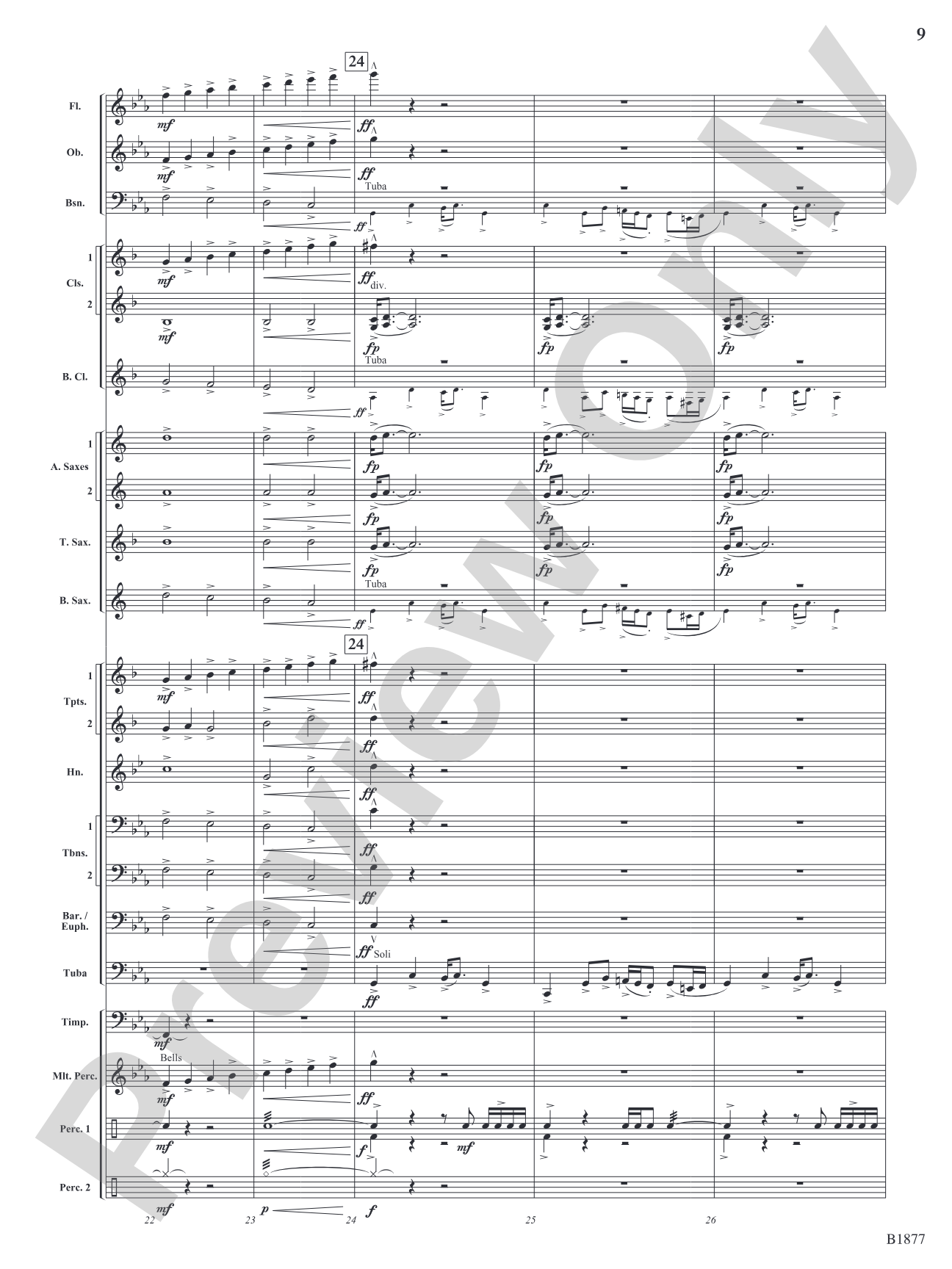 From Glen to Glen: Concert Band Conductor Score & Parts