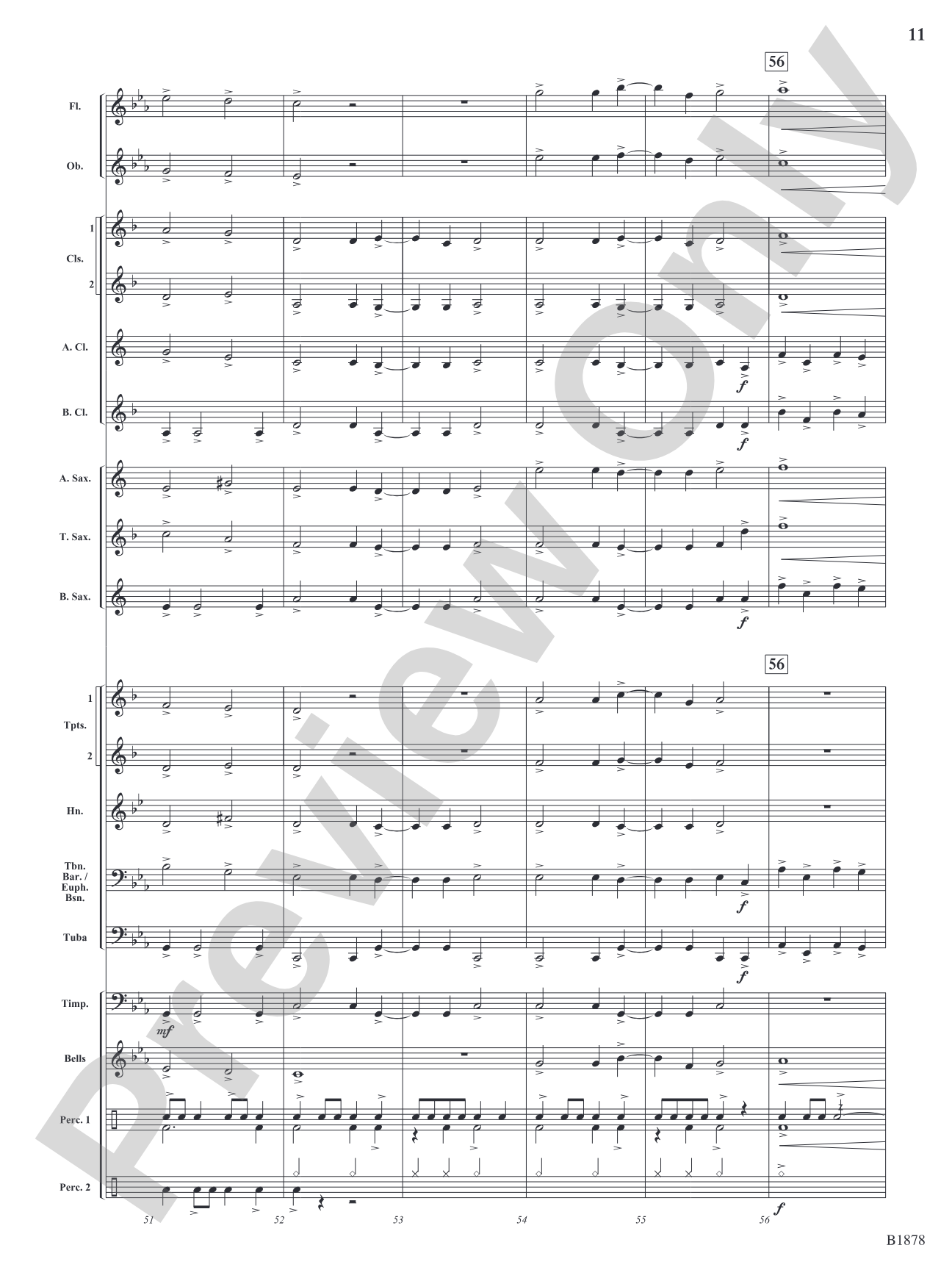 Tidings!: Concert Band Conductor Score & Parts