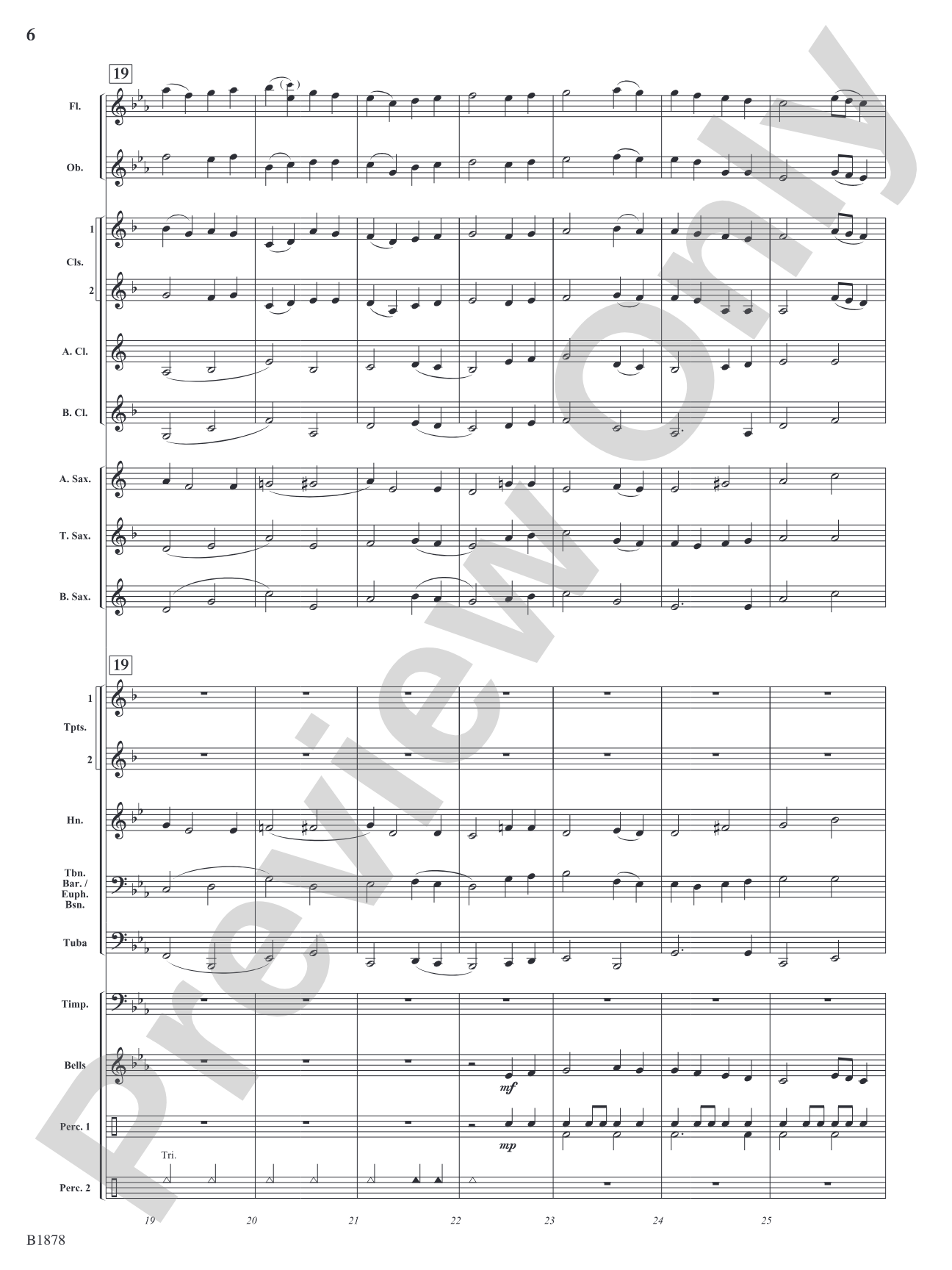 Tidings!: Concert Band Conductor Score & Parts