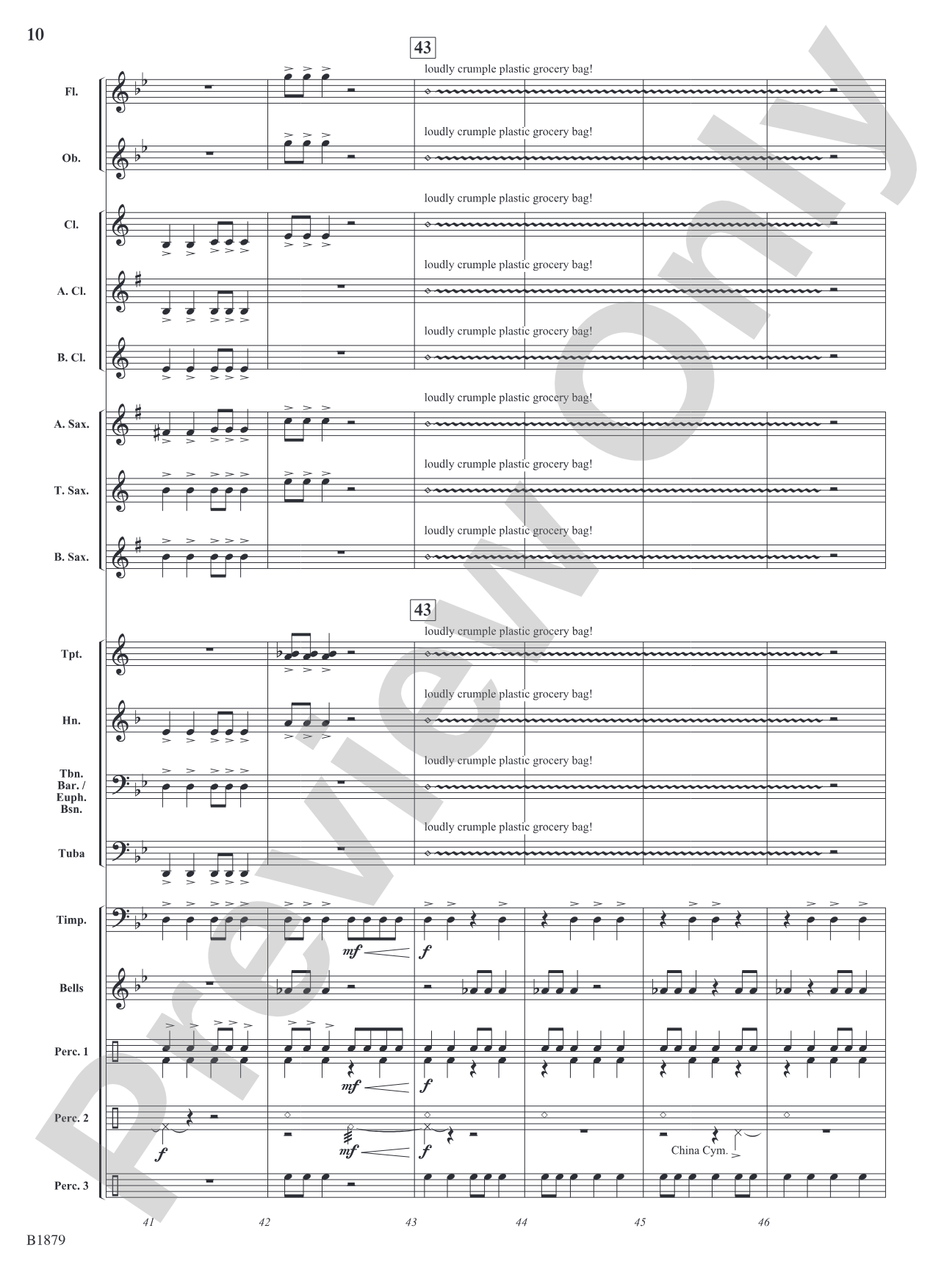 The Fire's Fury: Concert Band Conductor Score & Parts