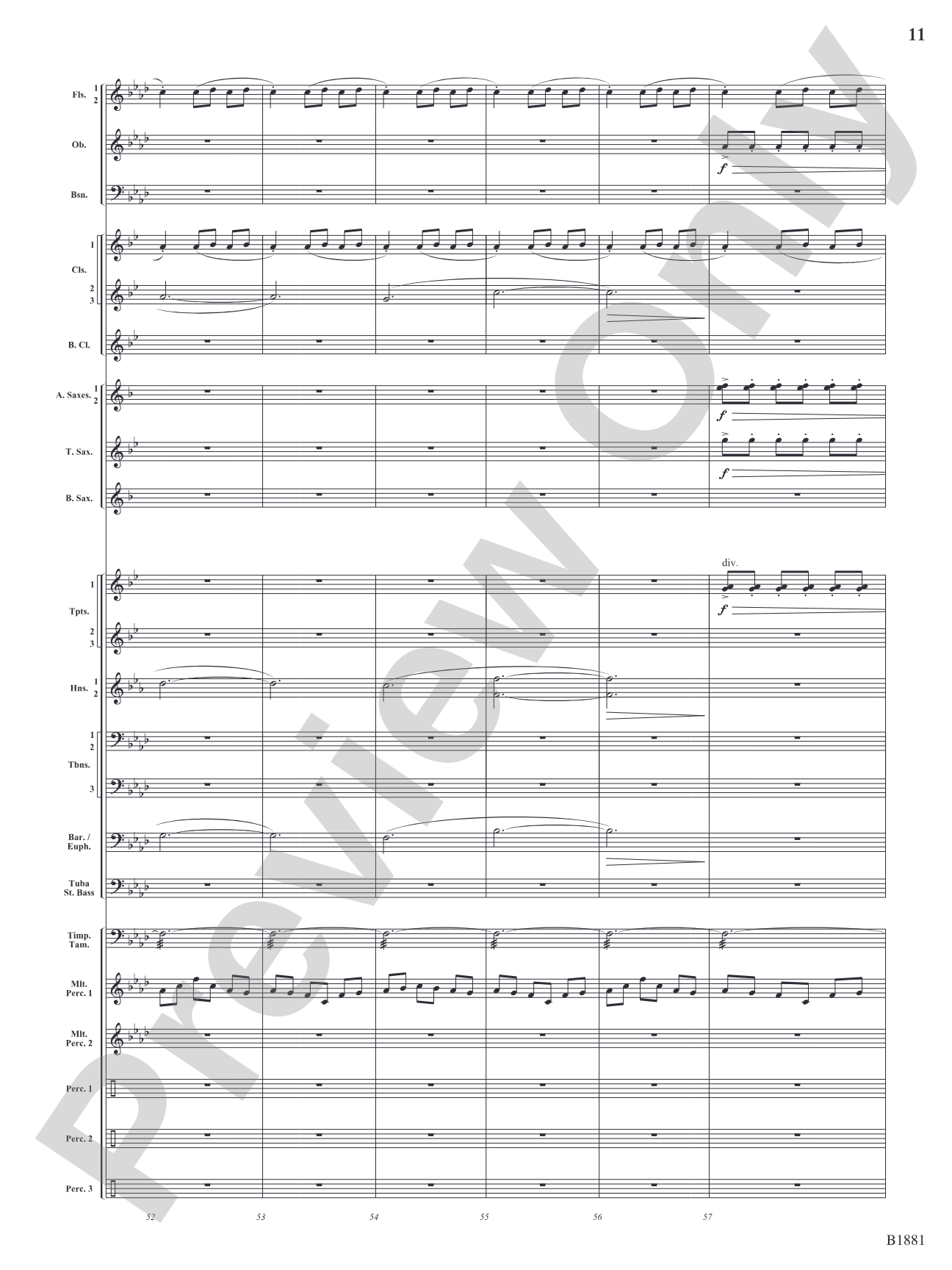 Haven: Concert Band Conductor Score & Parts