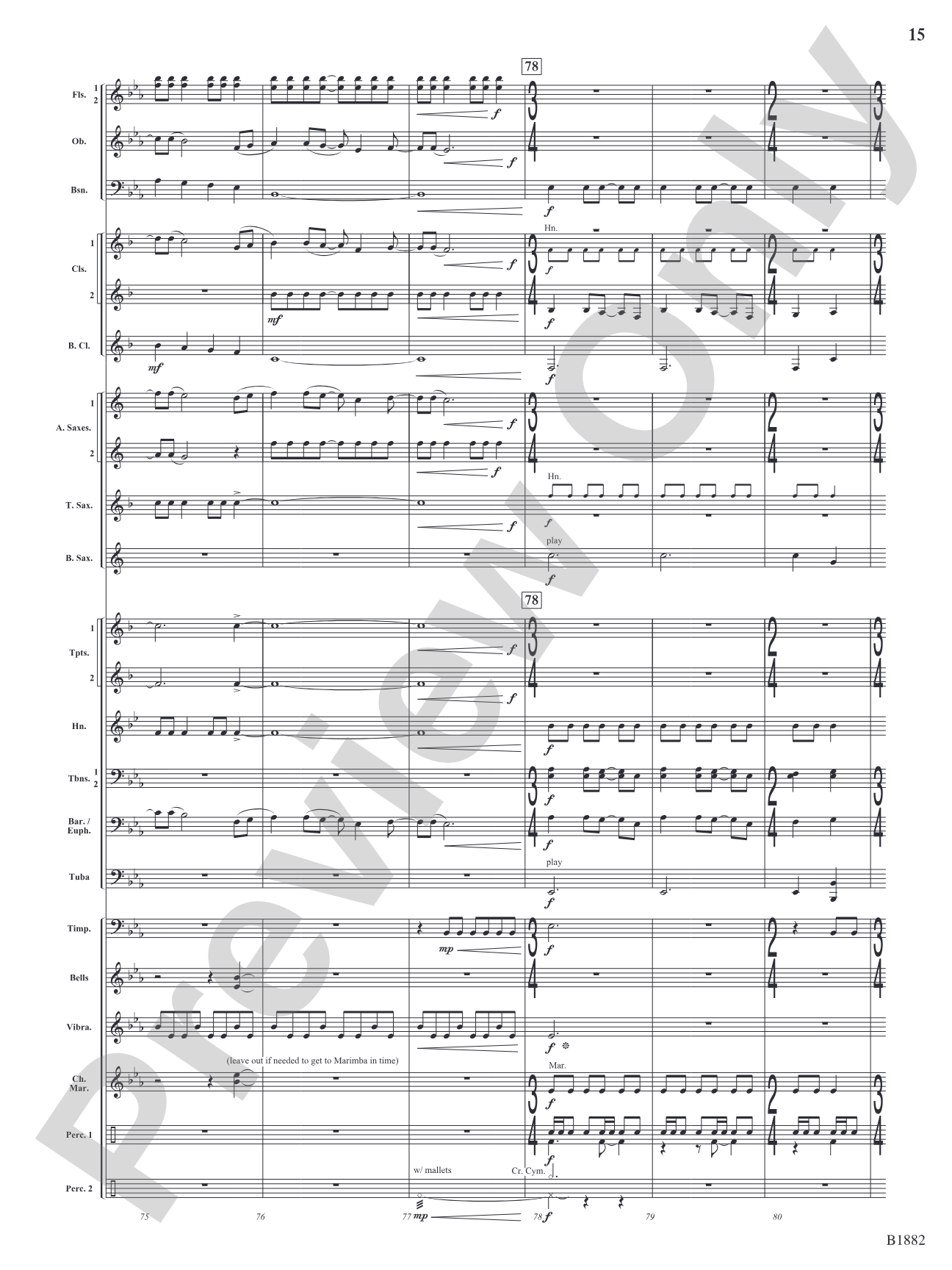 What I Do Today...: Concert Band Conductor Score & Parts