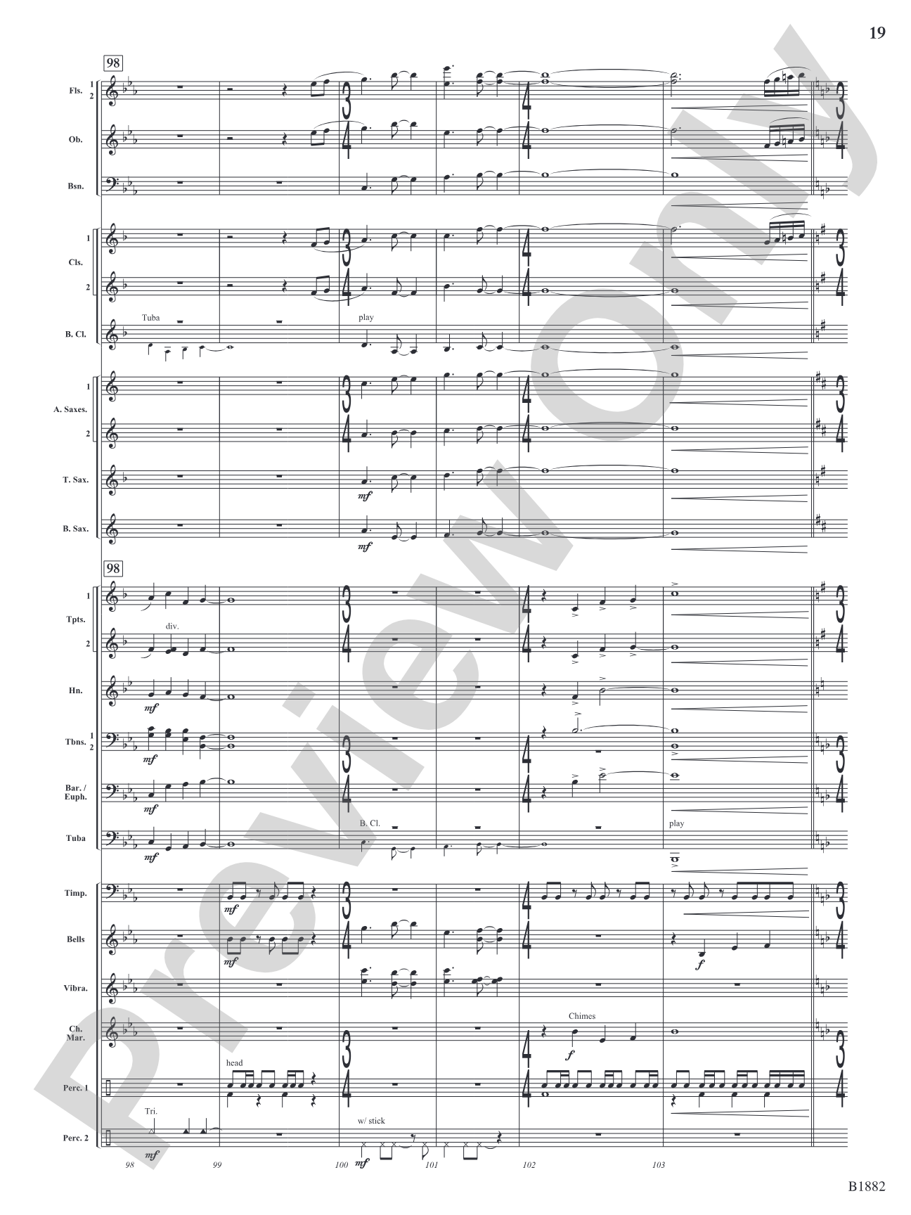 What I Do Today...: Concert Band Conductor Score & Parts