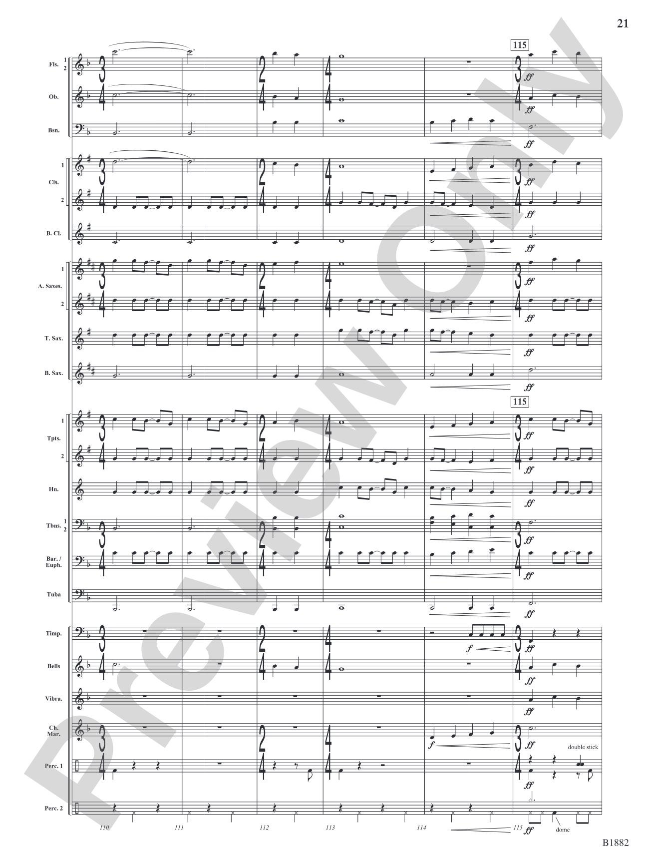 What I Do Today...: Concert Band Conductor Score & Parts