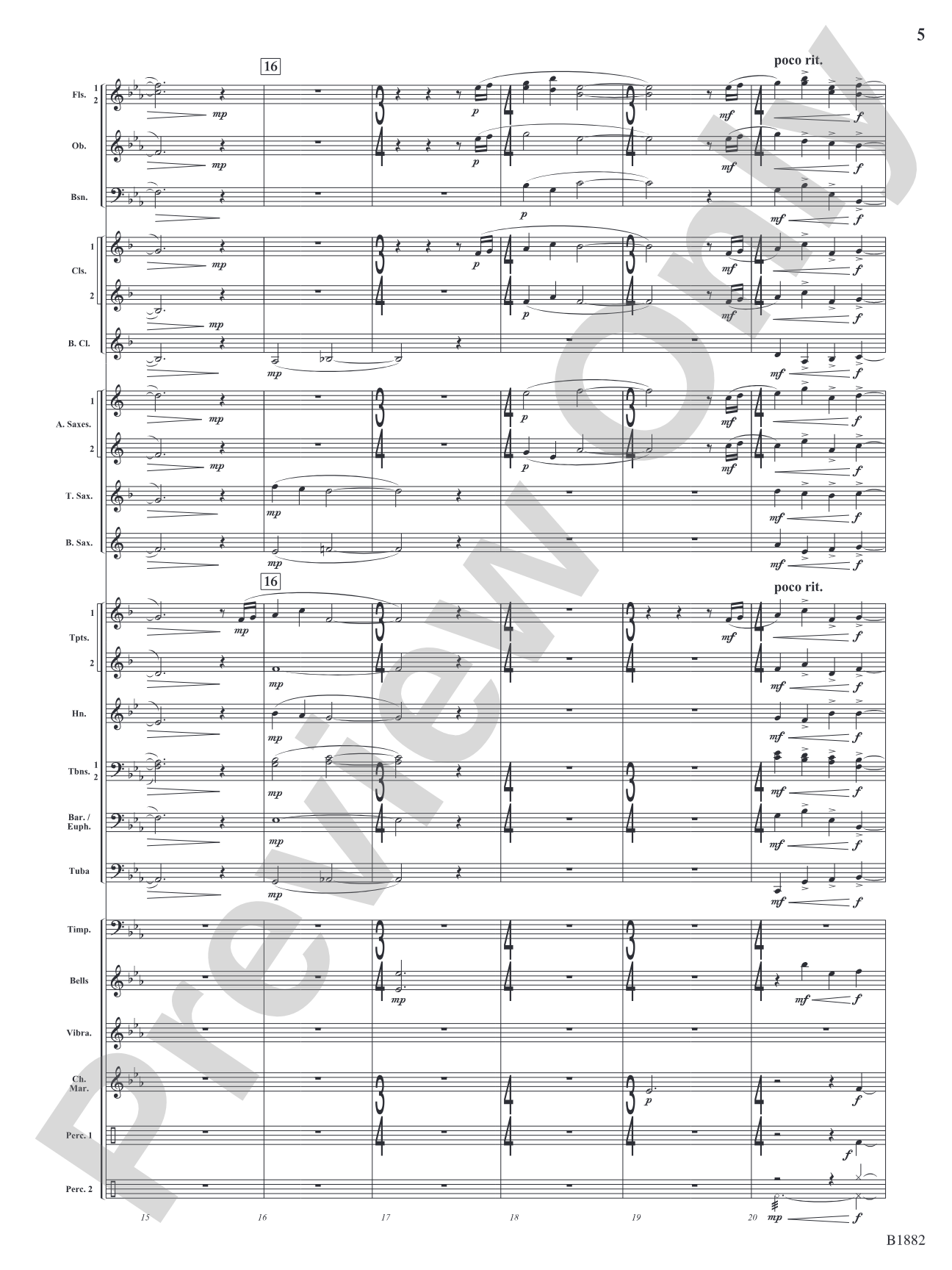 What I Do Today...: Concert Band Conductor Score & Parts