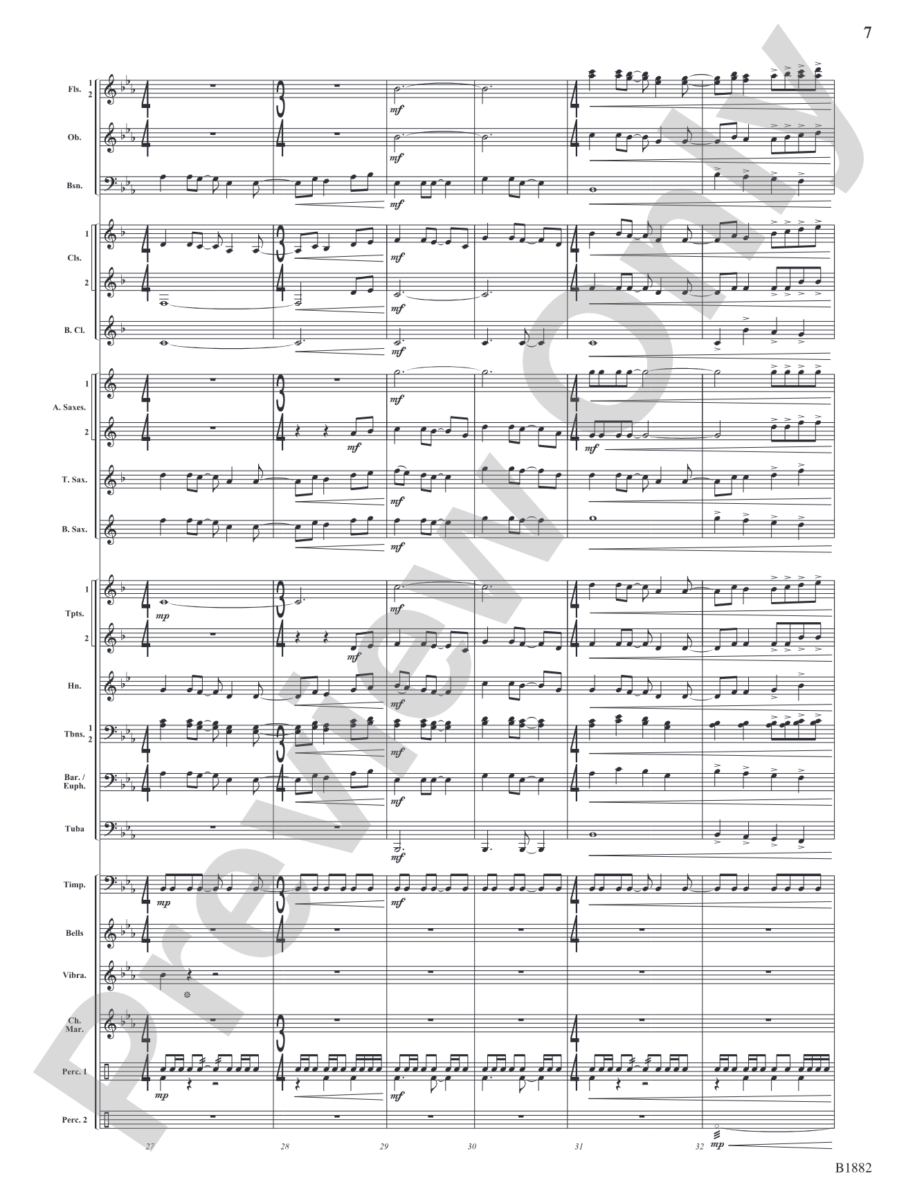What I Do Today...: Concert Band Conductor Score & Parts