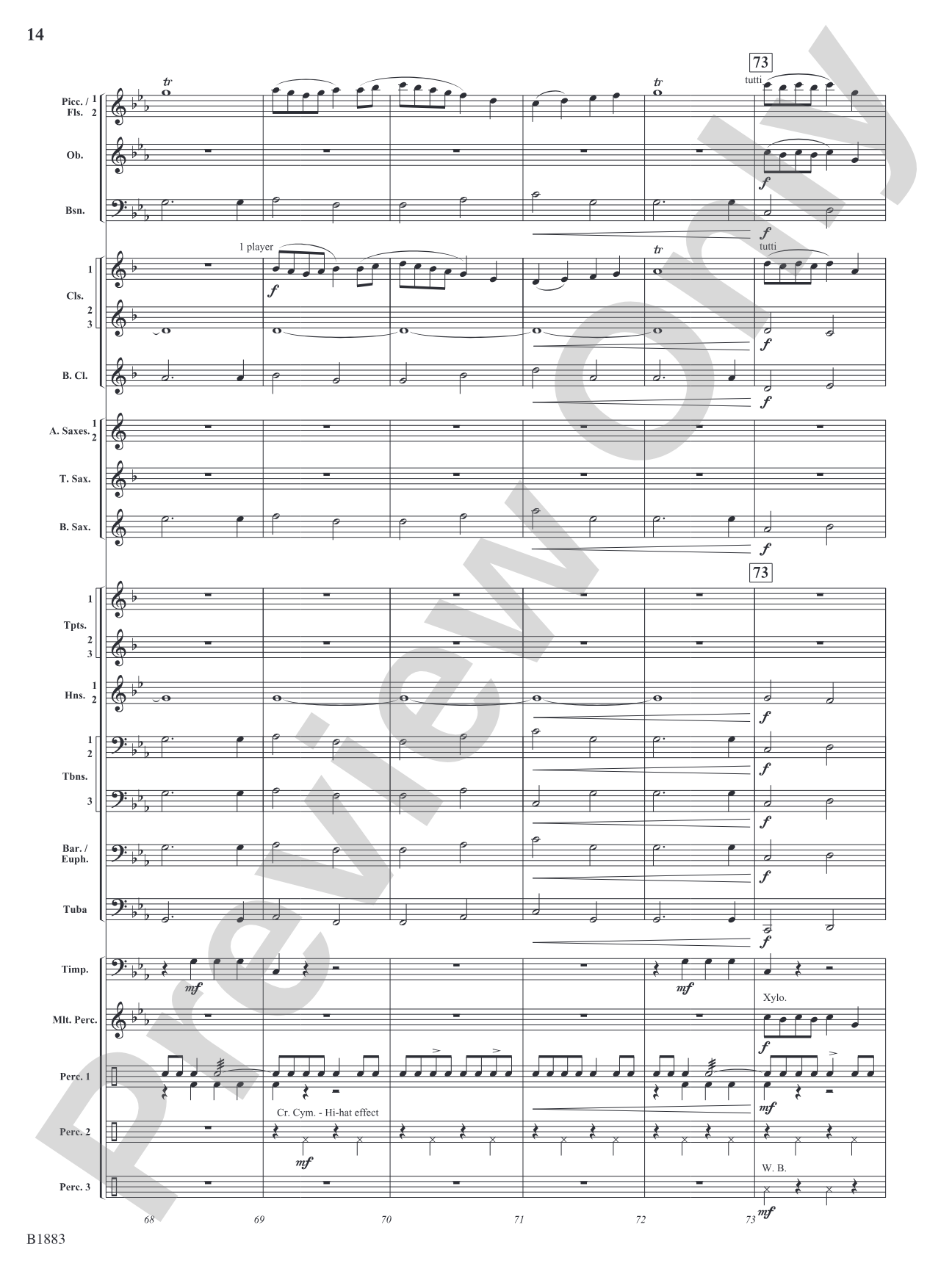 The Wellerman Come: Concert Band Conductor Score & Parts