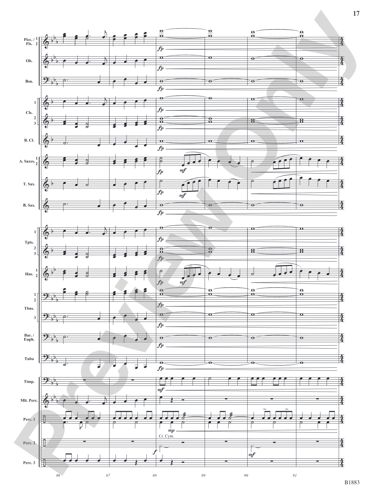 The Wellerman Come: Concert Band Conductor Score & Parts