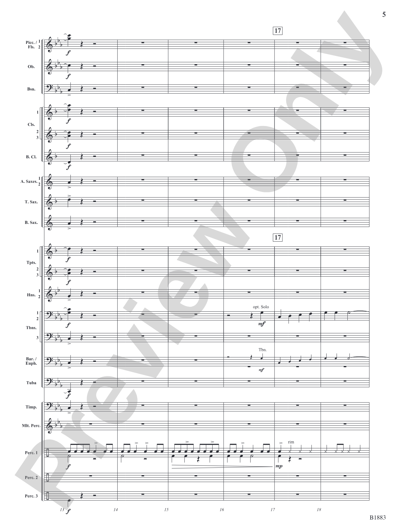 The Wellerman Come: Concert Band Conductor Score & Parts