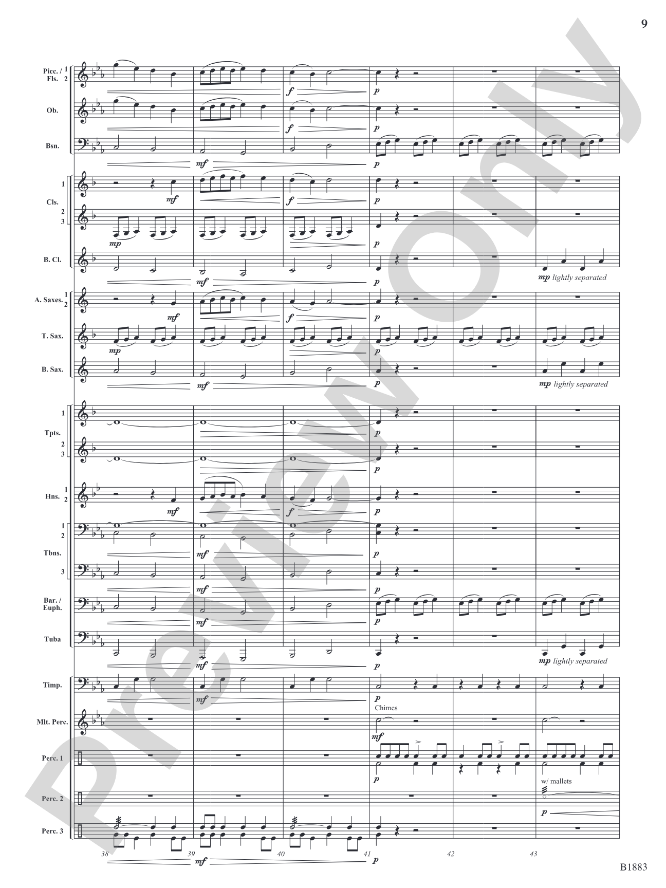 The Wellerman Come: Concert Band Conductor Score & Parts