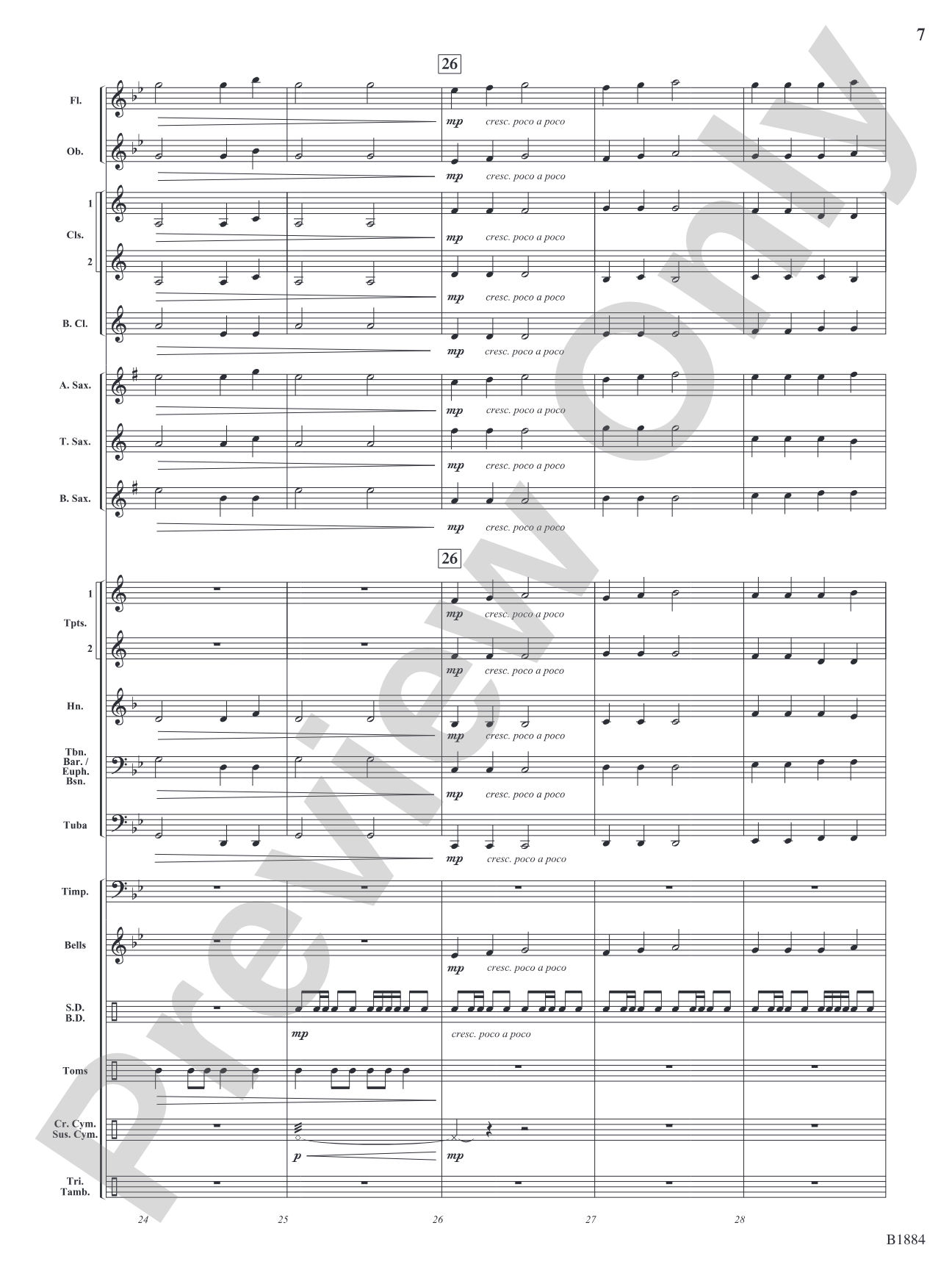 Fortify: Concert Band Conductor Score & Parts