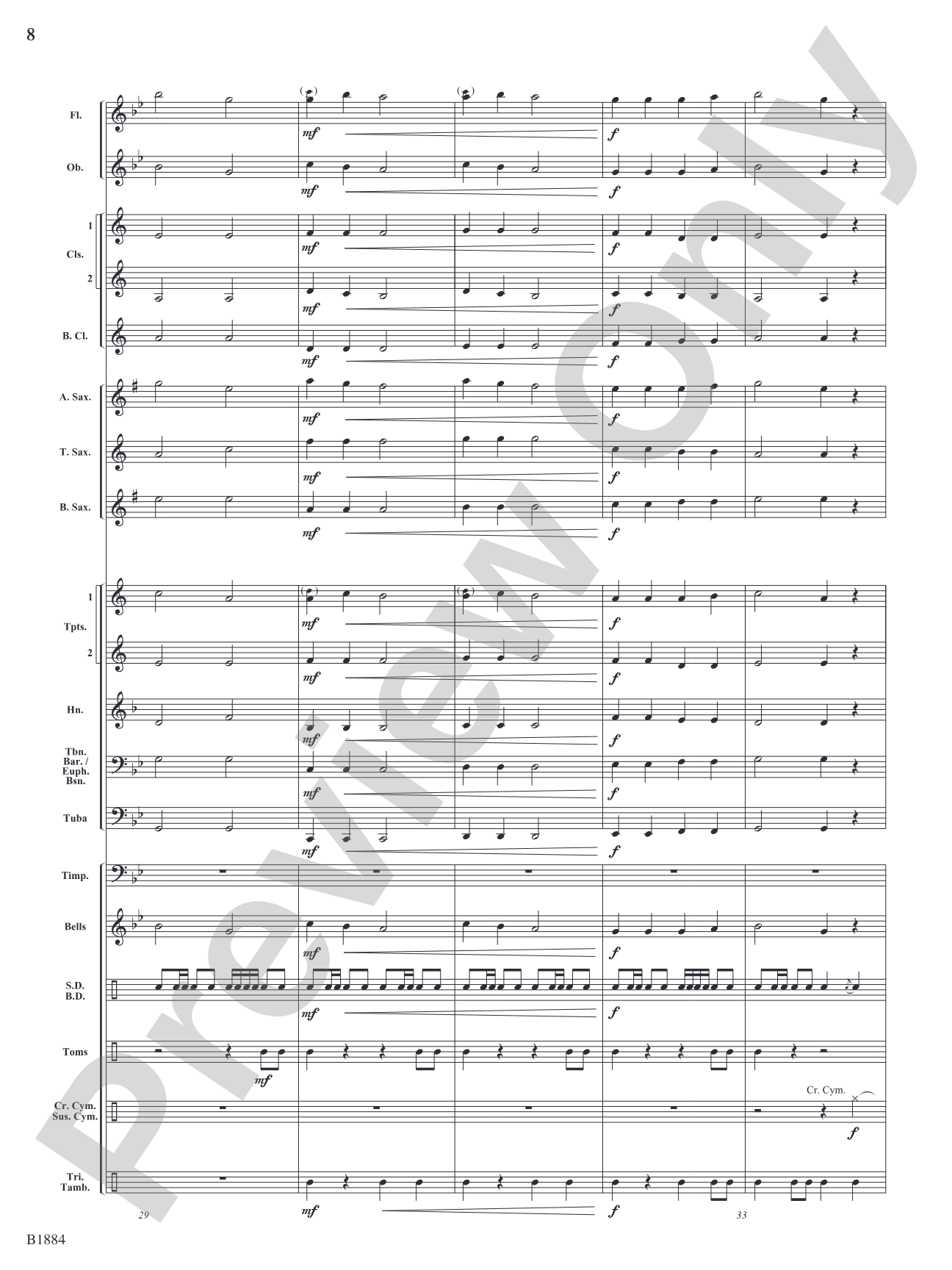 Fortify: Concert Band Conductor Score & Parts