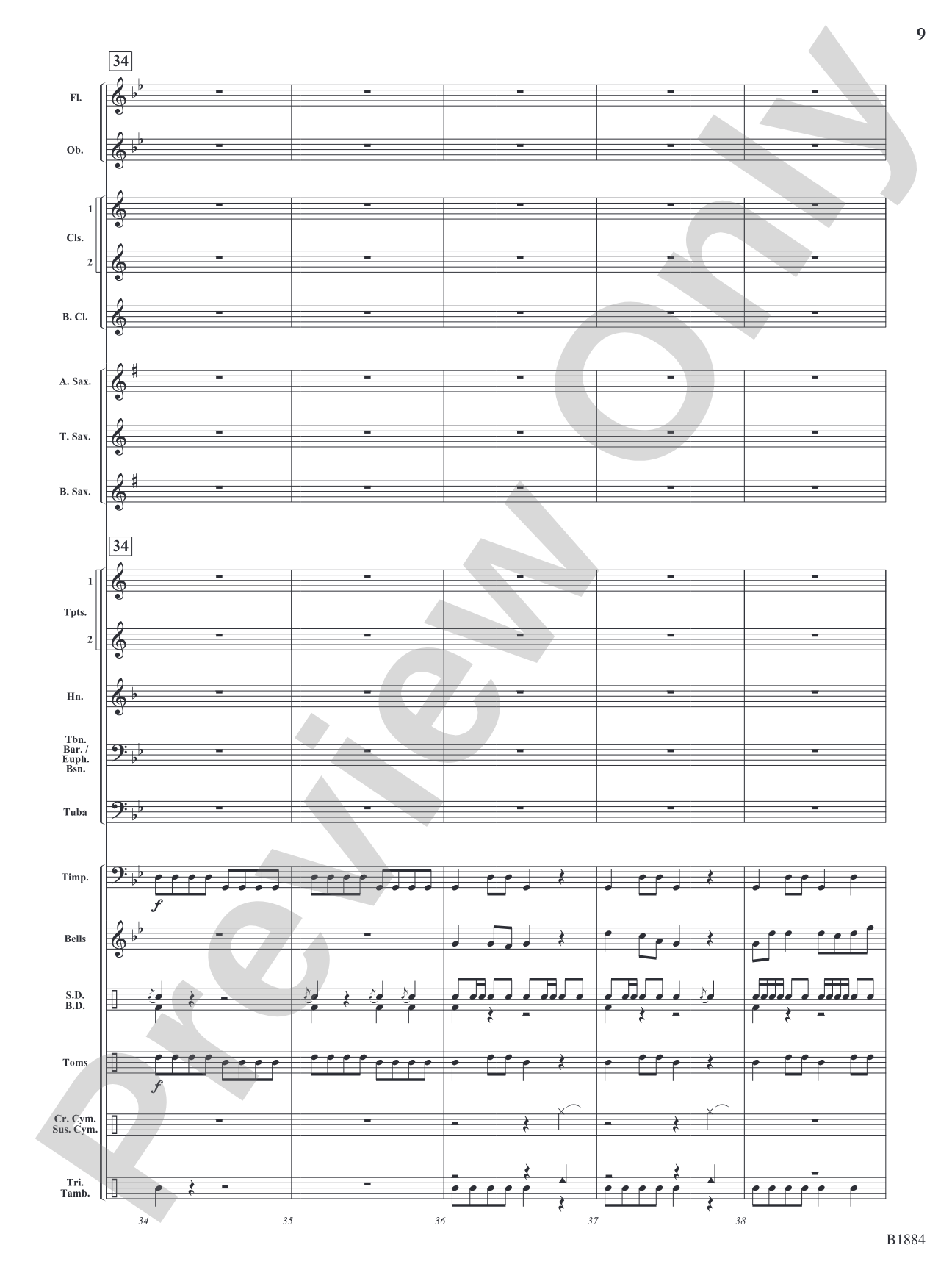 Fortify: Concert Band Conductor Score & Parts