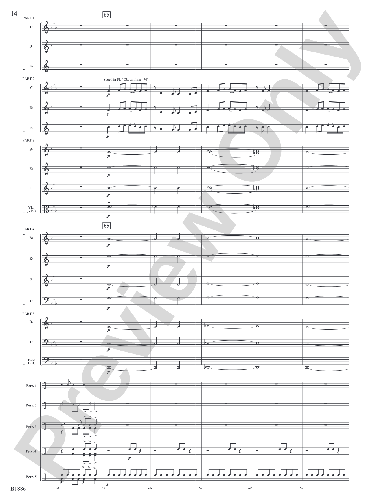 Jungle Dance: Flexible Band/String Ensemble Score & Parts