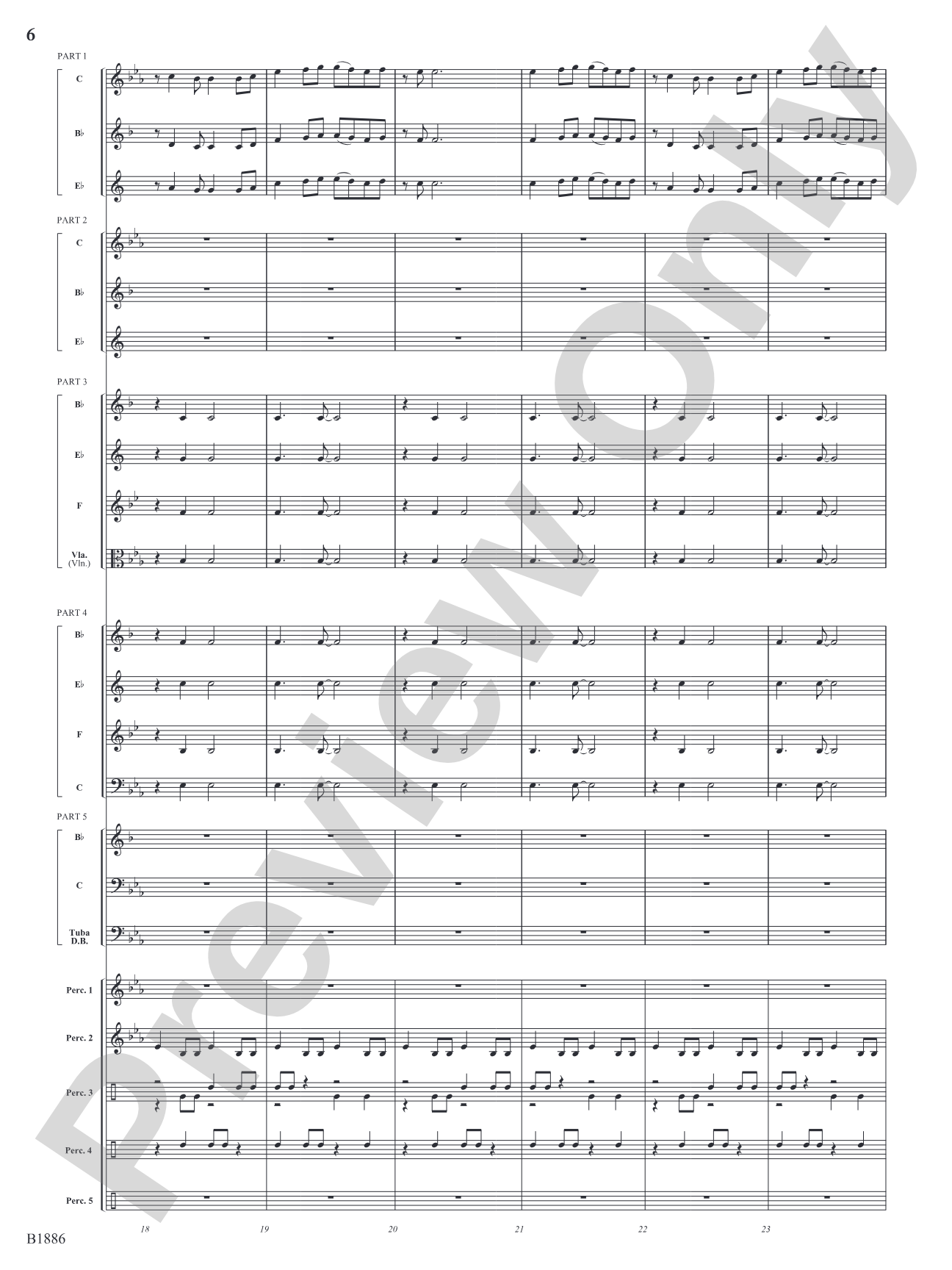 Jungle Dance: Flexible Band/String Ensemble Score & Parts
