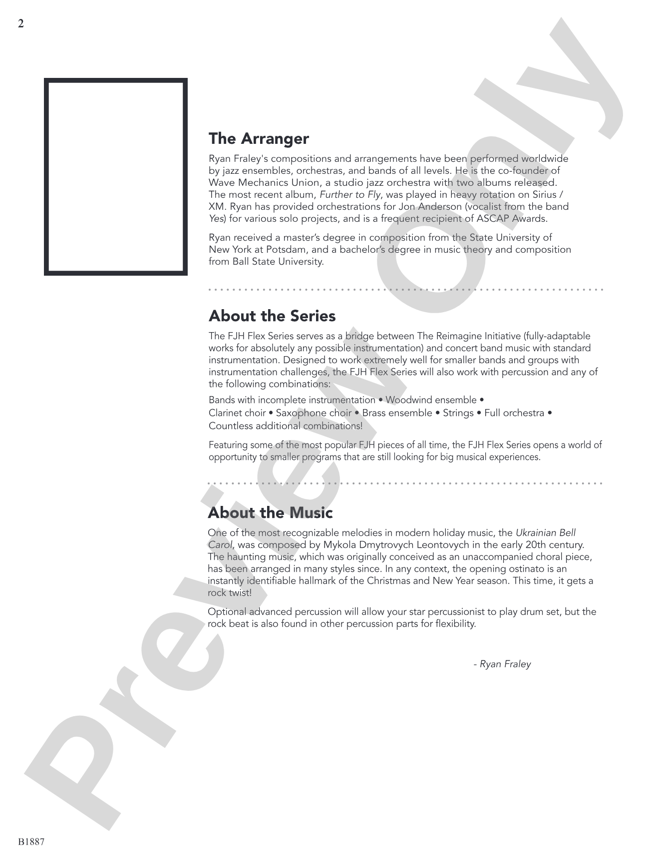 Bell Carol Rock: Flexible Band/String Ensemble Score & Parts