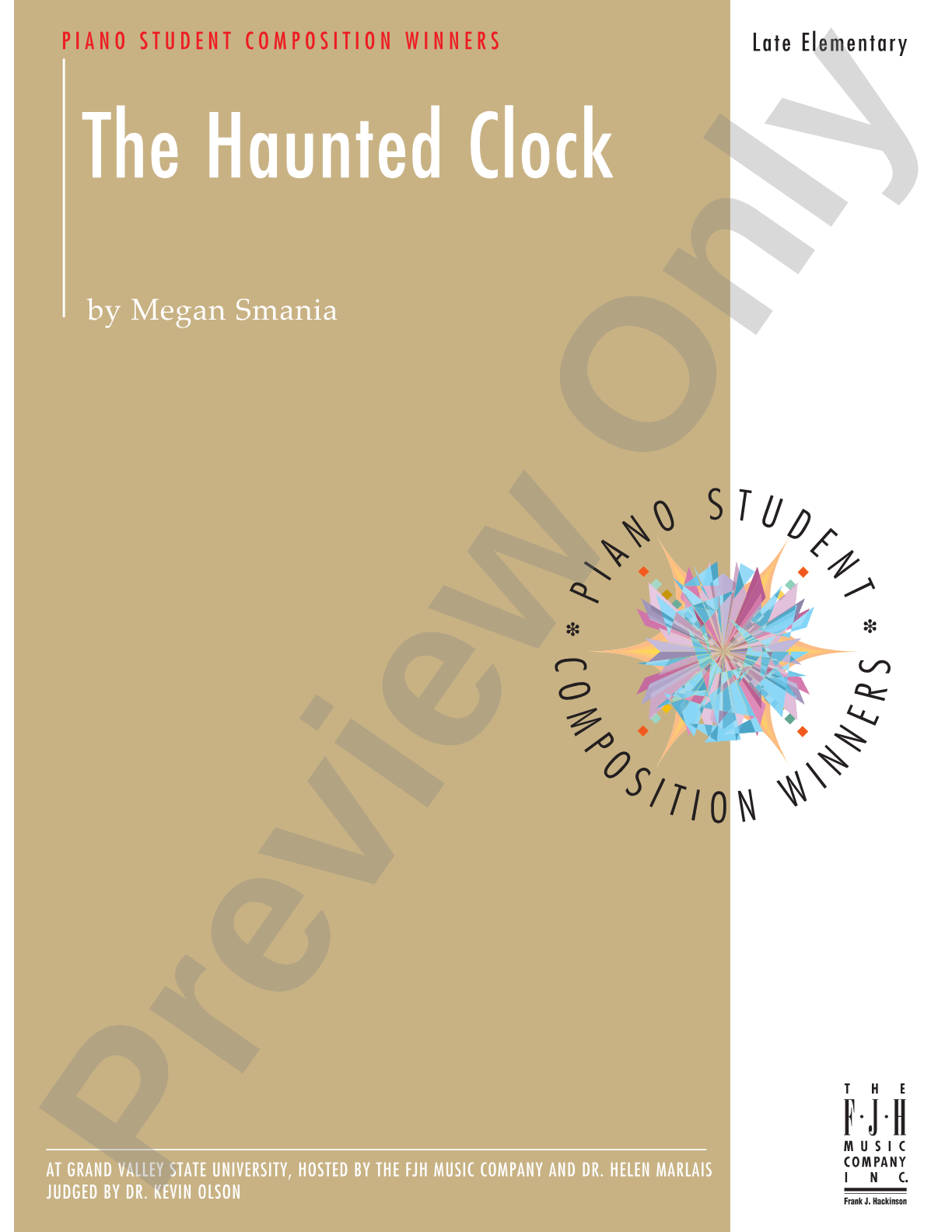 The Haunted Clock: Piano