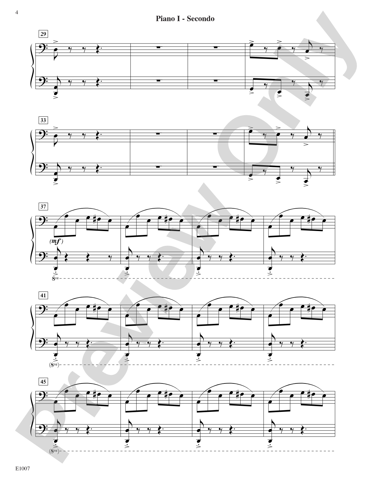 Perpetual Commotion: Piano