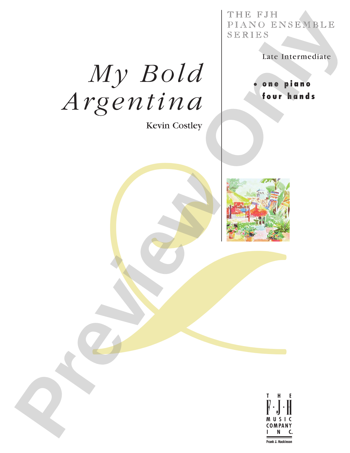 My Bold Argentina: Piano