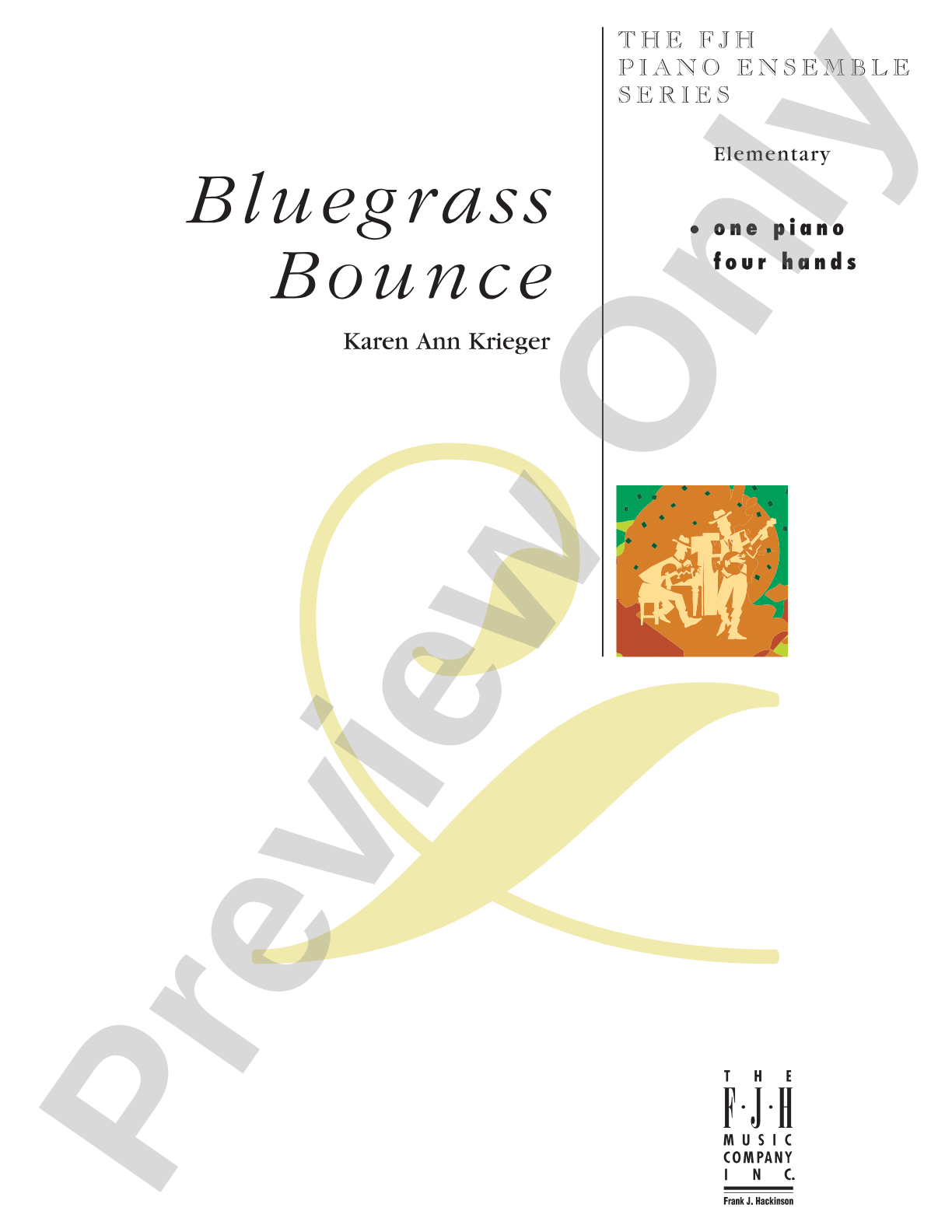 Bluegrass Bounce: Piano