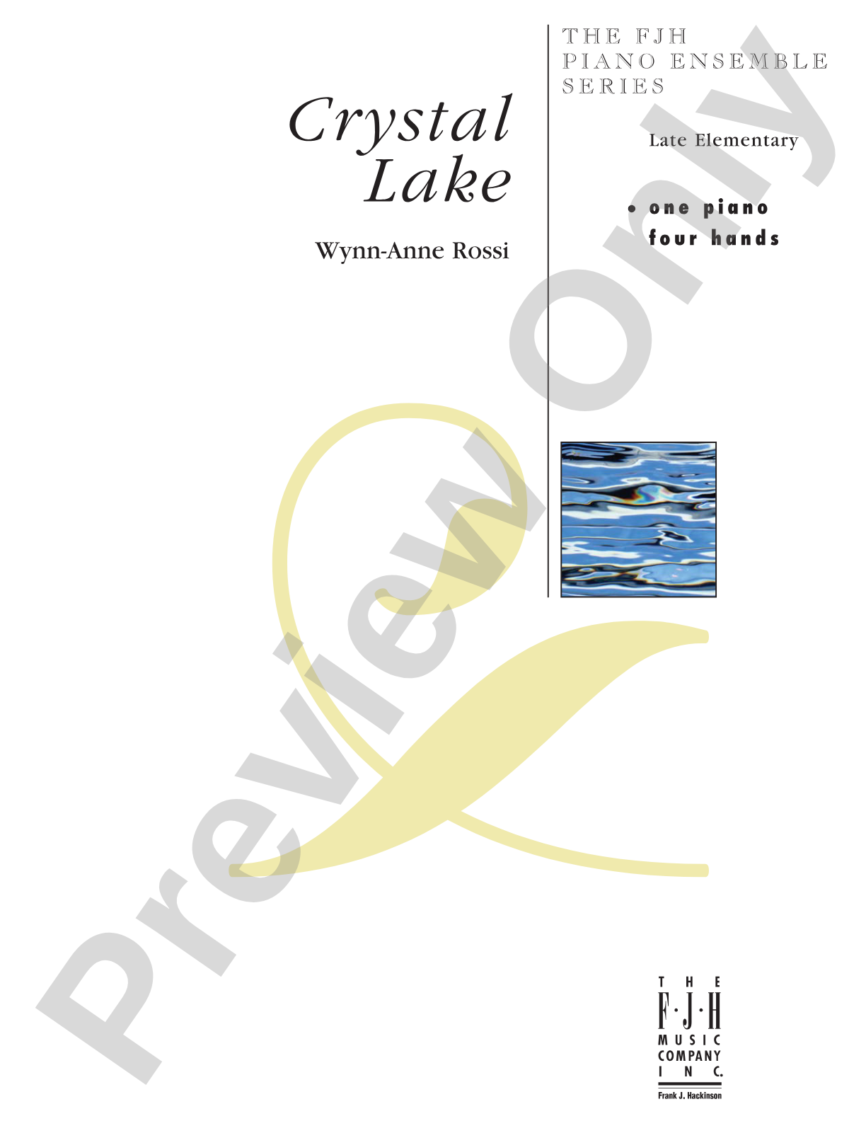 Crystal Lake: Piano