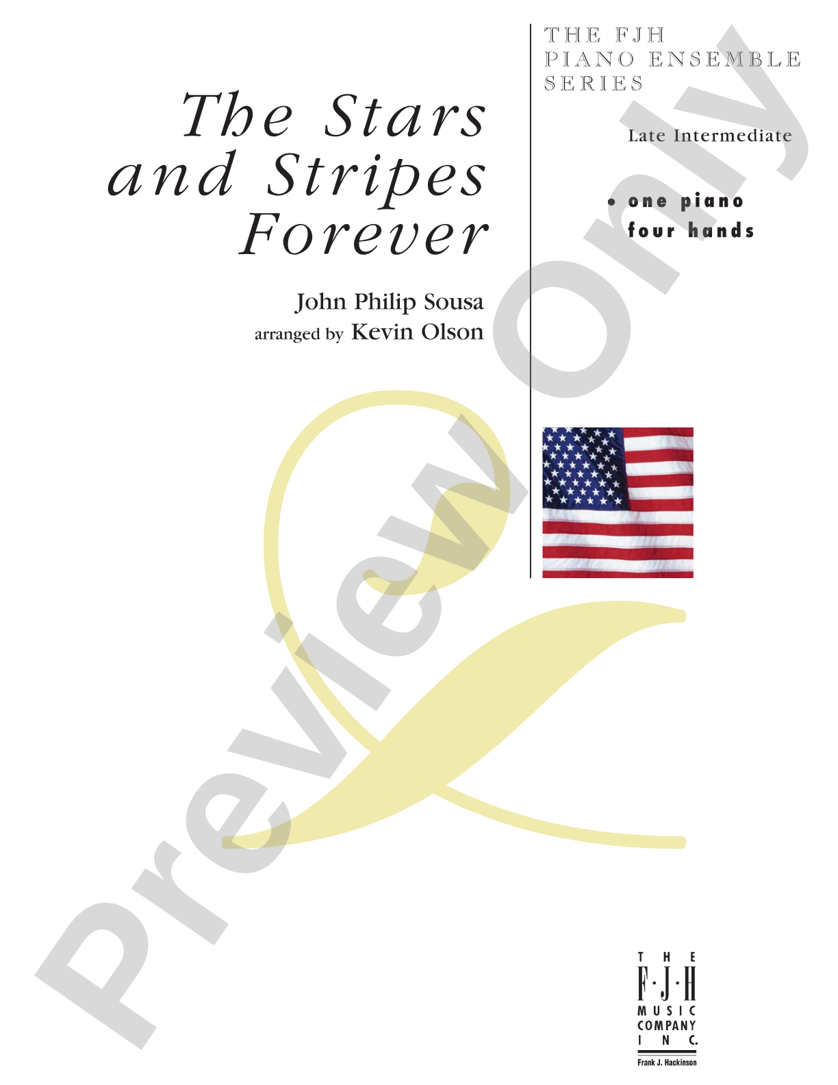 The Stars and Stripes Forever: Piano
