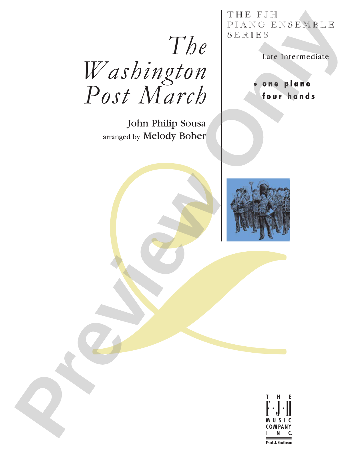 The Washington Post March: Piano