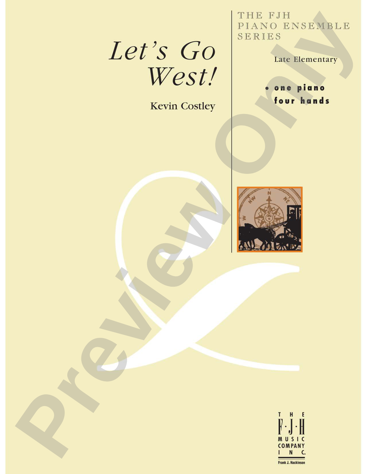 Let's Go West!: Piano