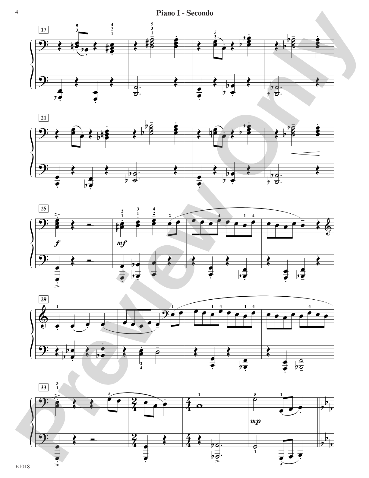 Four Arkansas Travelers (2 piano - 8 hand): Piano