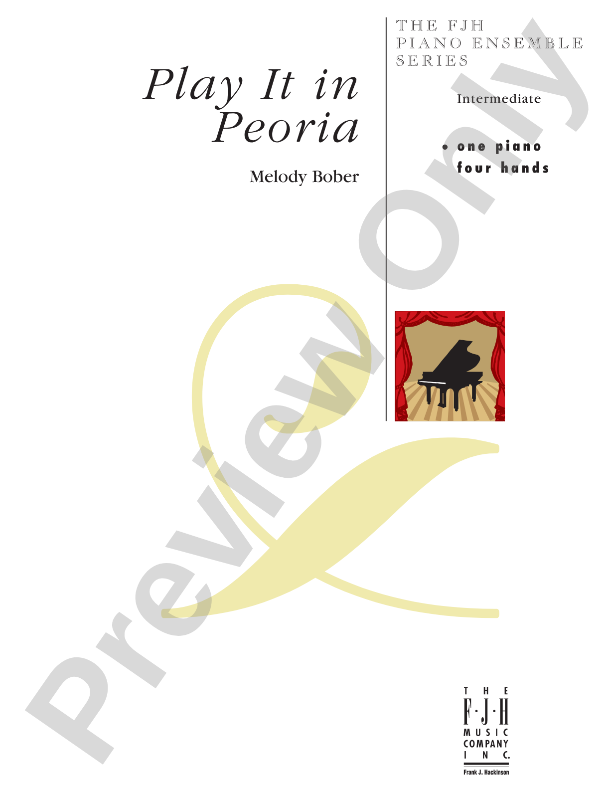 Play It in Peoria: Piano