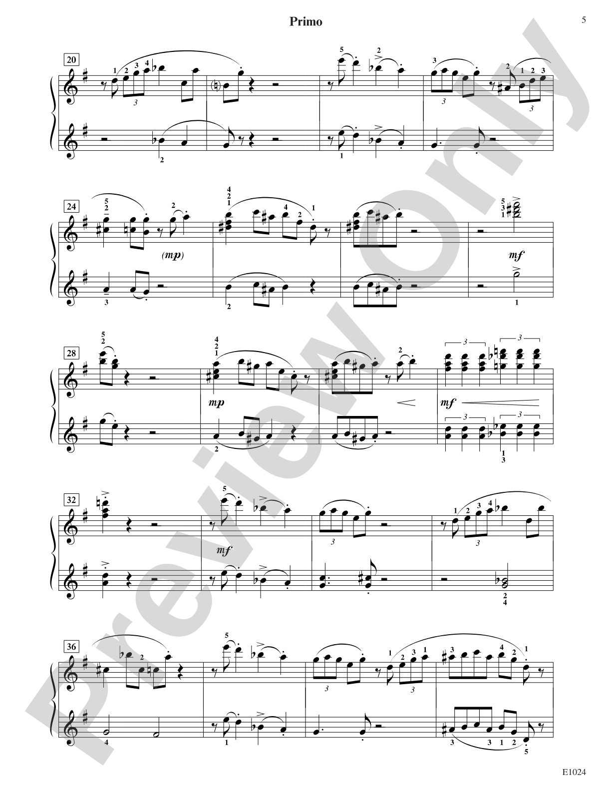 Jazz Suite: Piano