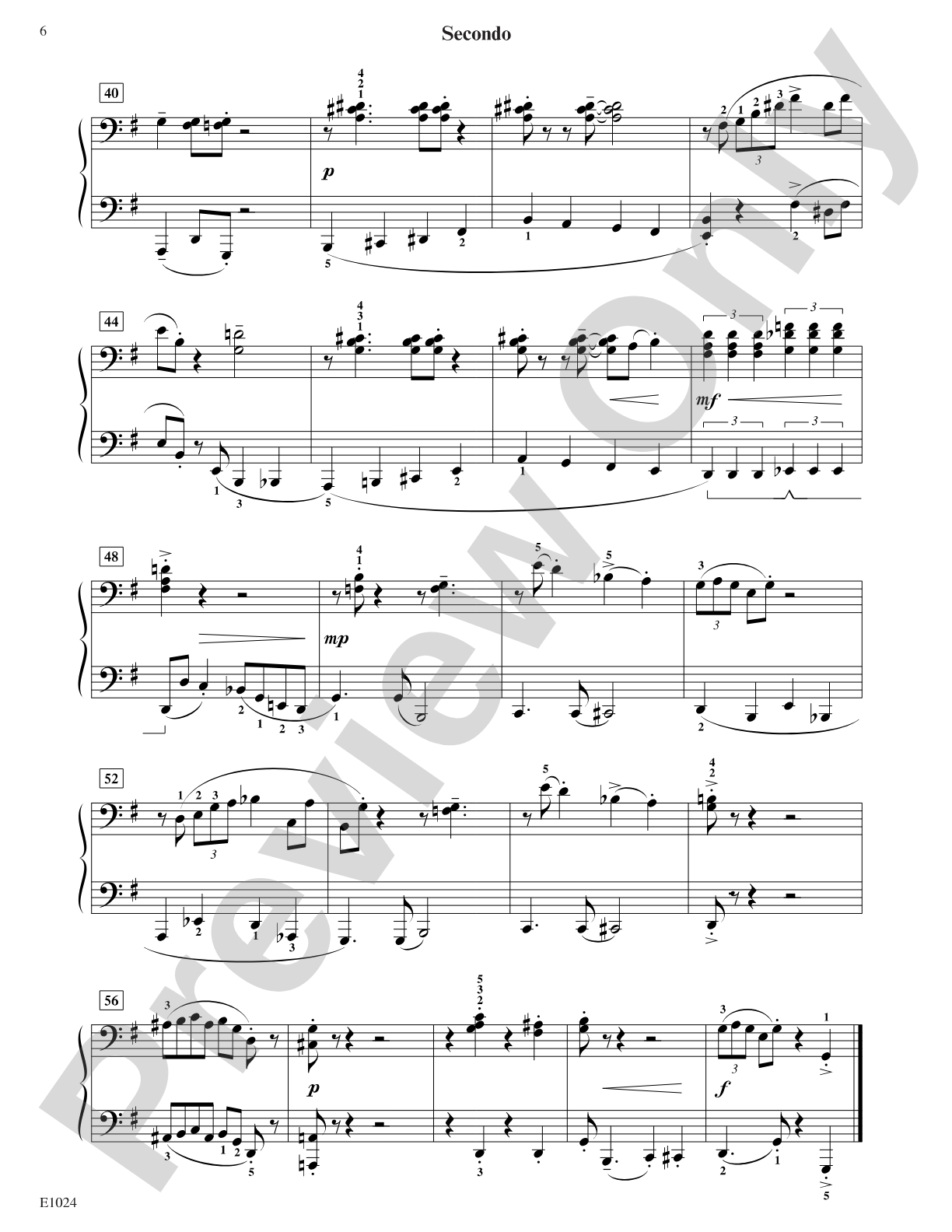 Jazz Suite: Piano