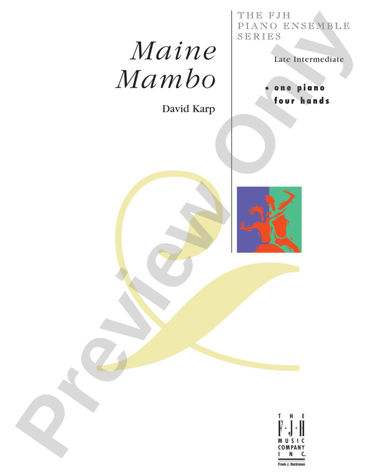 Maine Mambo: Piano