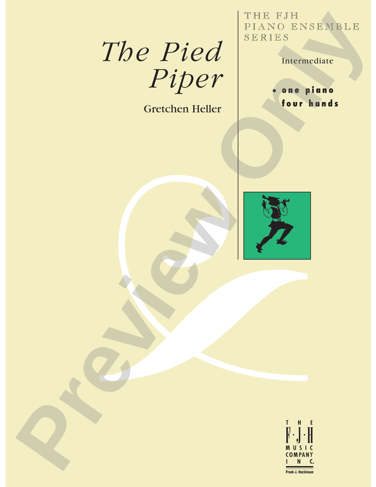 The Pied Piper: Piano