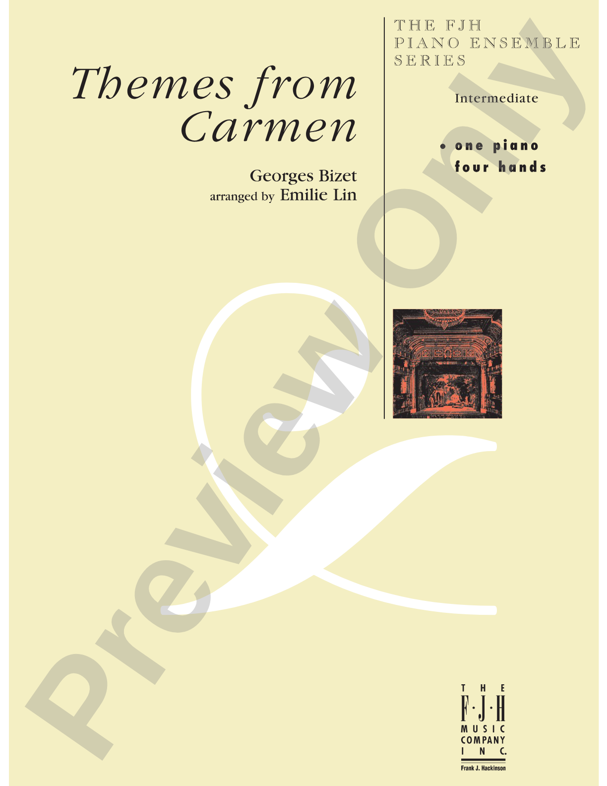 Themes from Carmen: Piano
