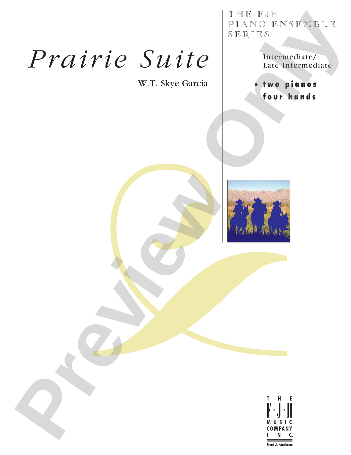 Prairie Suite: Piano