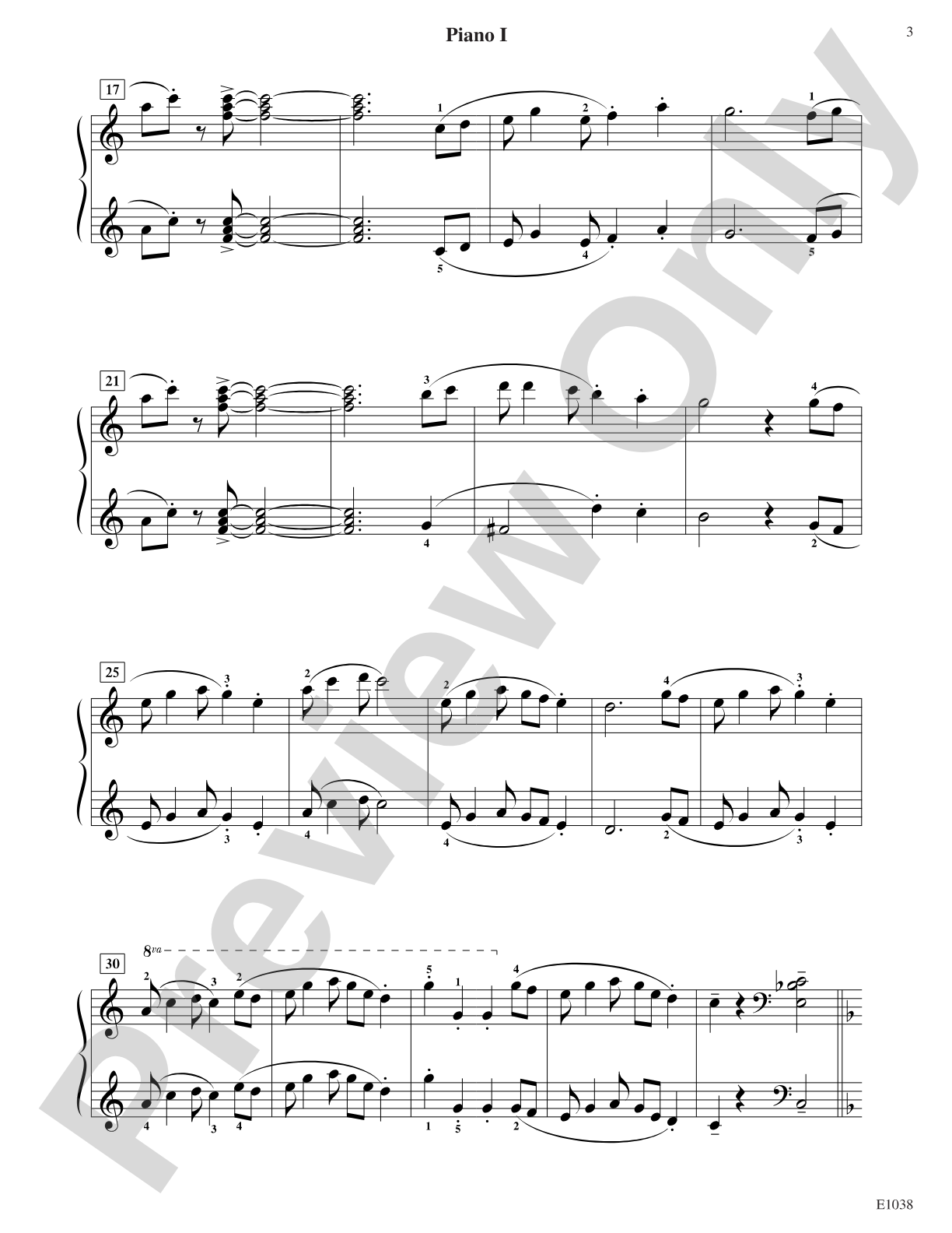 Prairie Suite: Piano