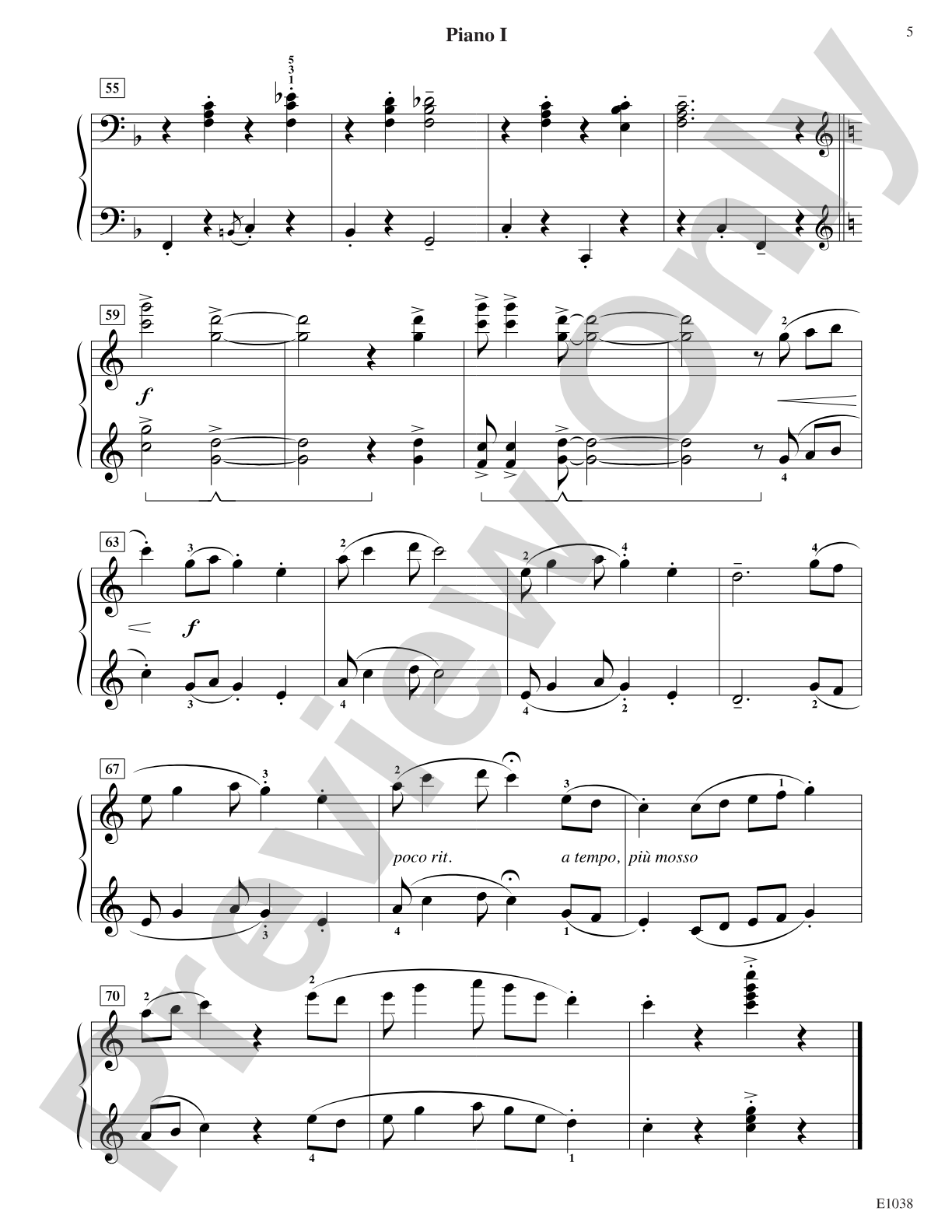 Prairie Suite: Piano